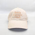 Book Lovers Club Embroidered Hat