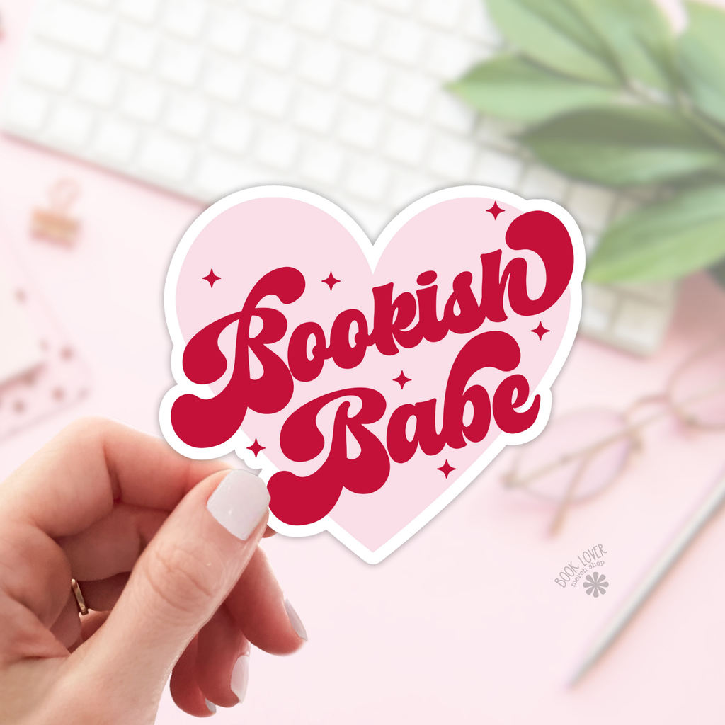 Bookish Babe Stickers / Bookish Stickers / Book Lover Gift