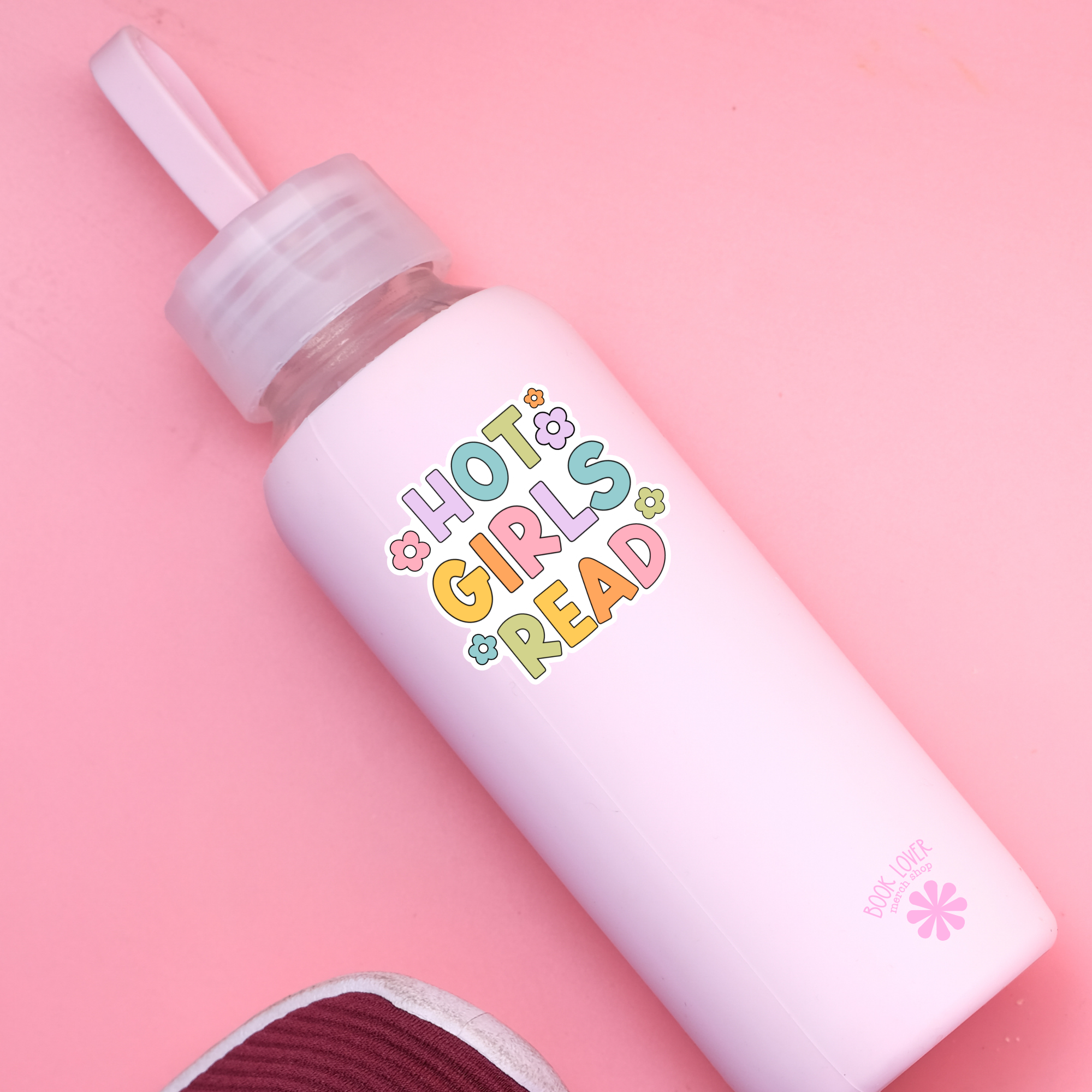 Hot Girls Read Stickers / Bookish Stickers / Book Lover Gift