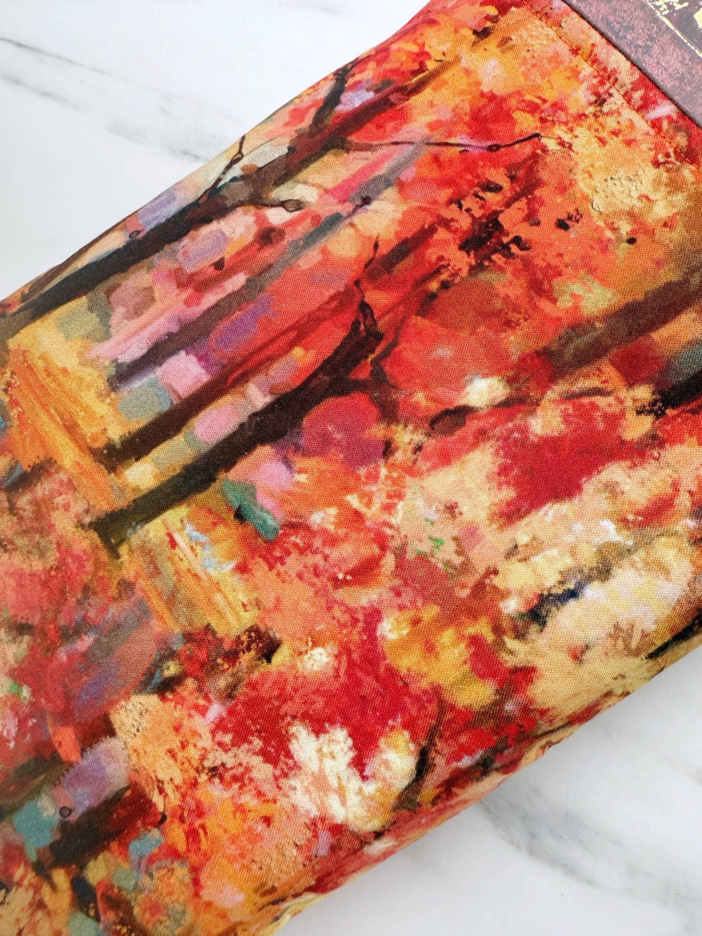 Autumn morning - padded book sleeve, book pouch