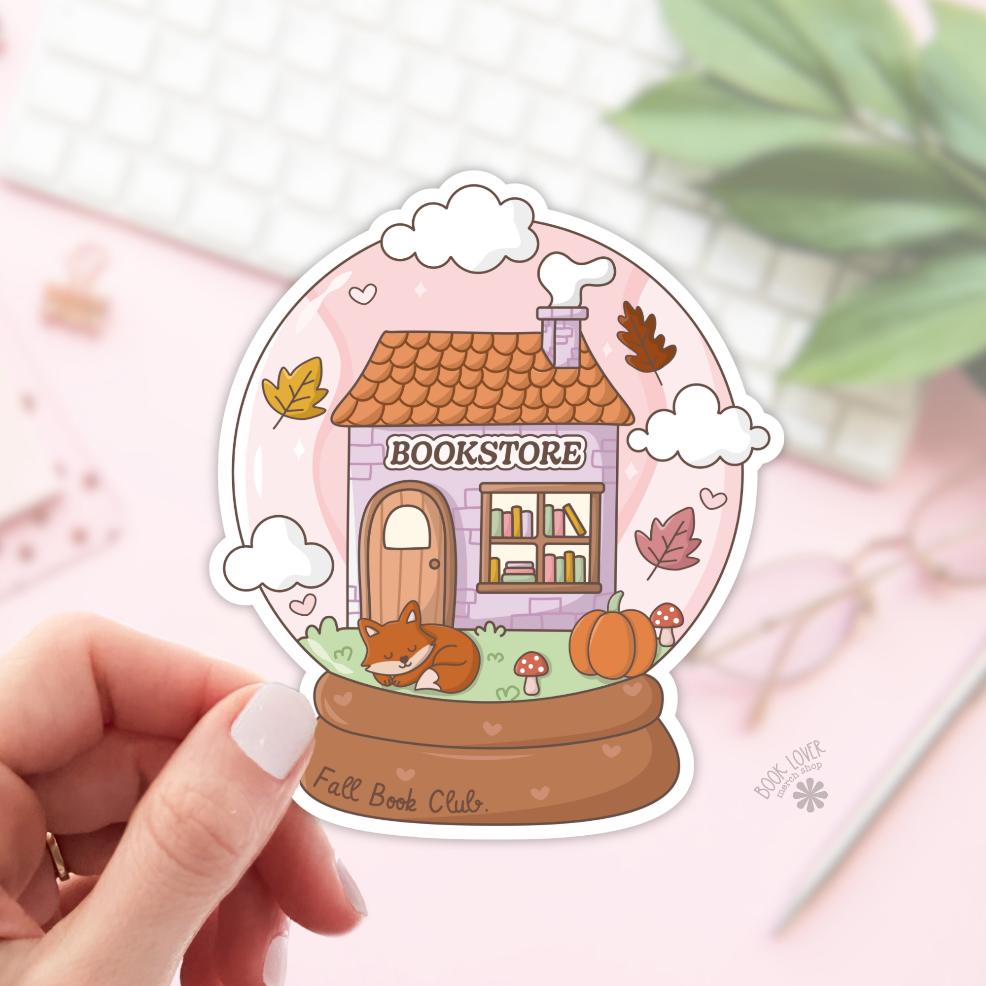 Fall Book Club Bookstore Stickers / Bookish Stickers