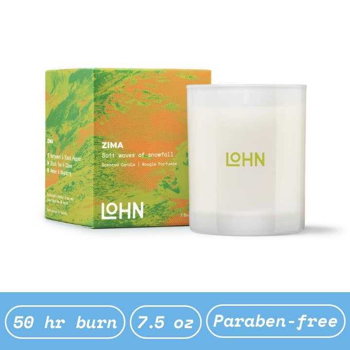 LOHN Candle - ZIMA Bergamot & Black Tea