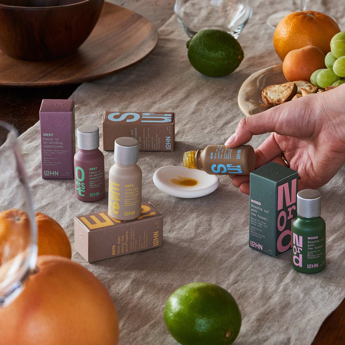 Lohn Essential Oil Blend - Oest Black Pepper & Rosemary