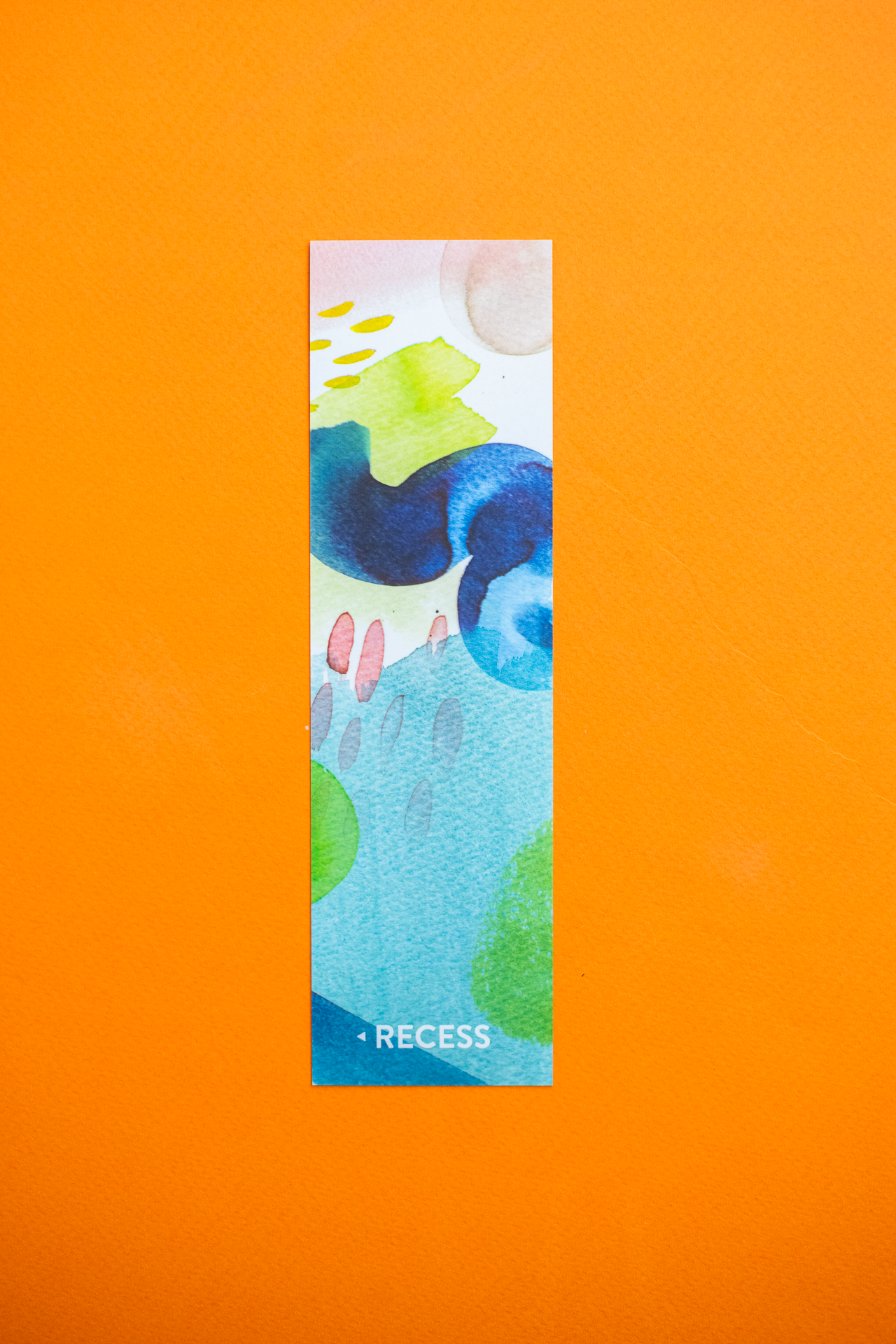 Bookmark : Watercolor Design