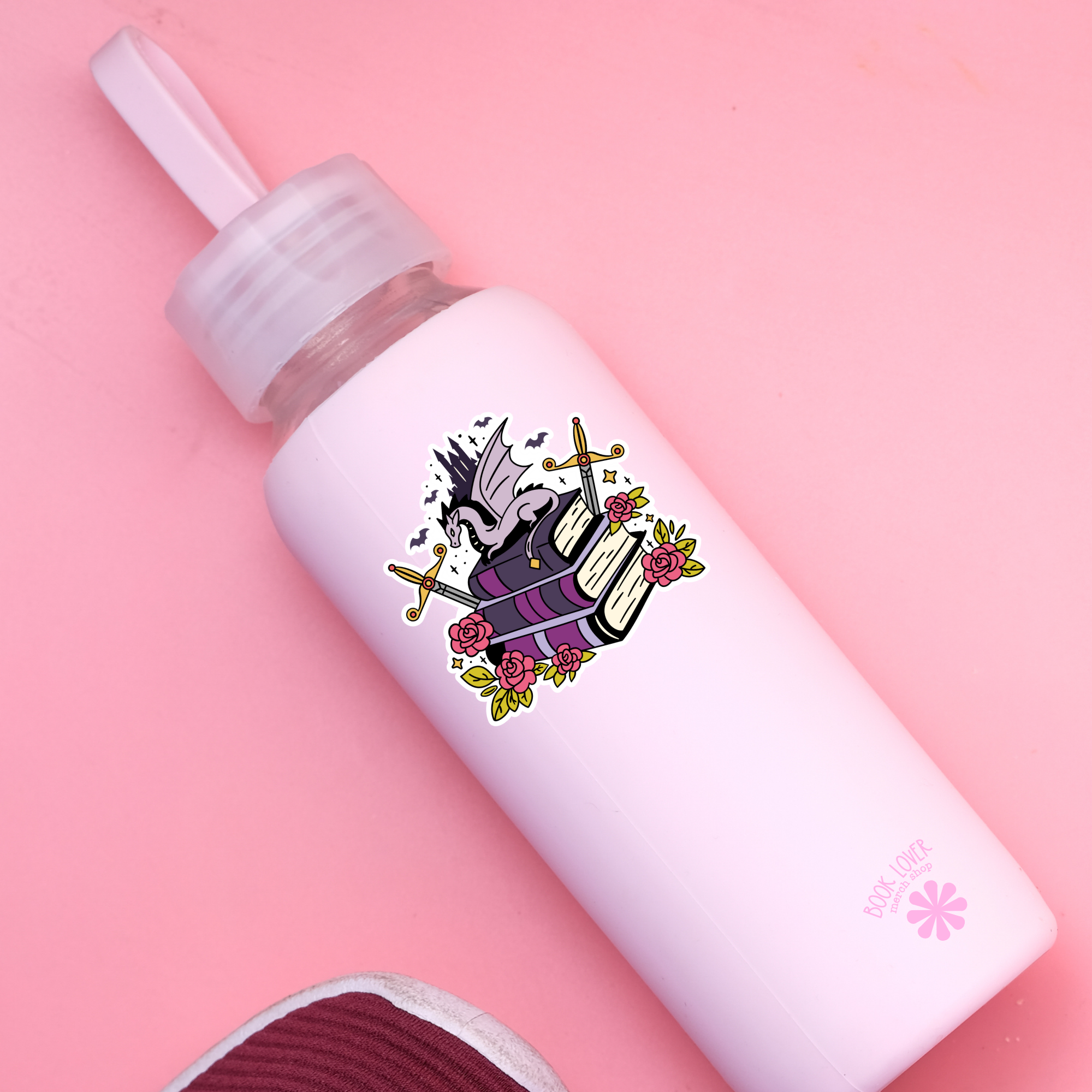 Fantasy Pile of Books Stickers / Bookish Stickers