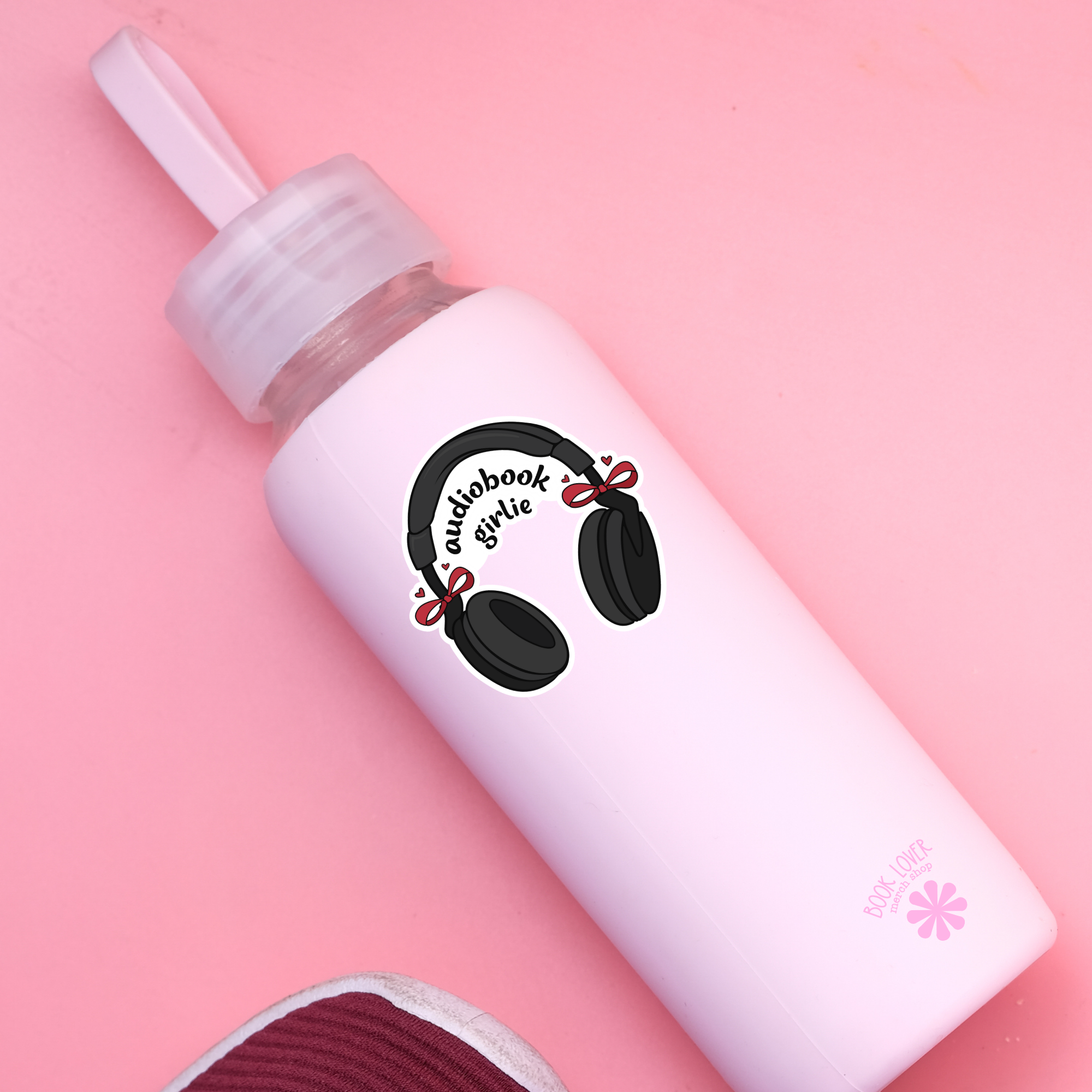 Audiobook Girlie Stickers / Bookish Stickers / Book Lover