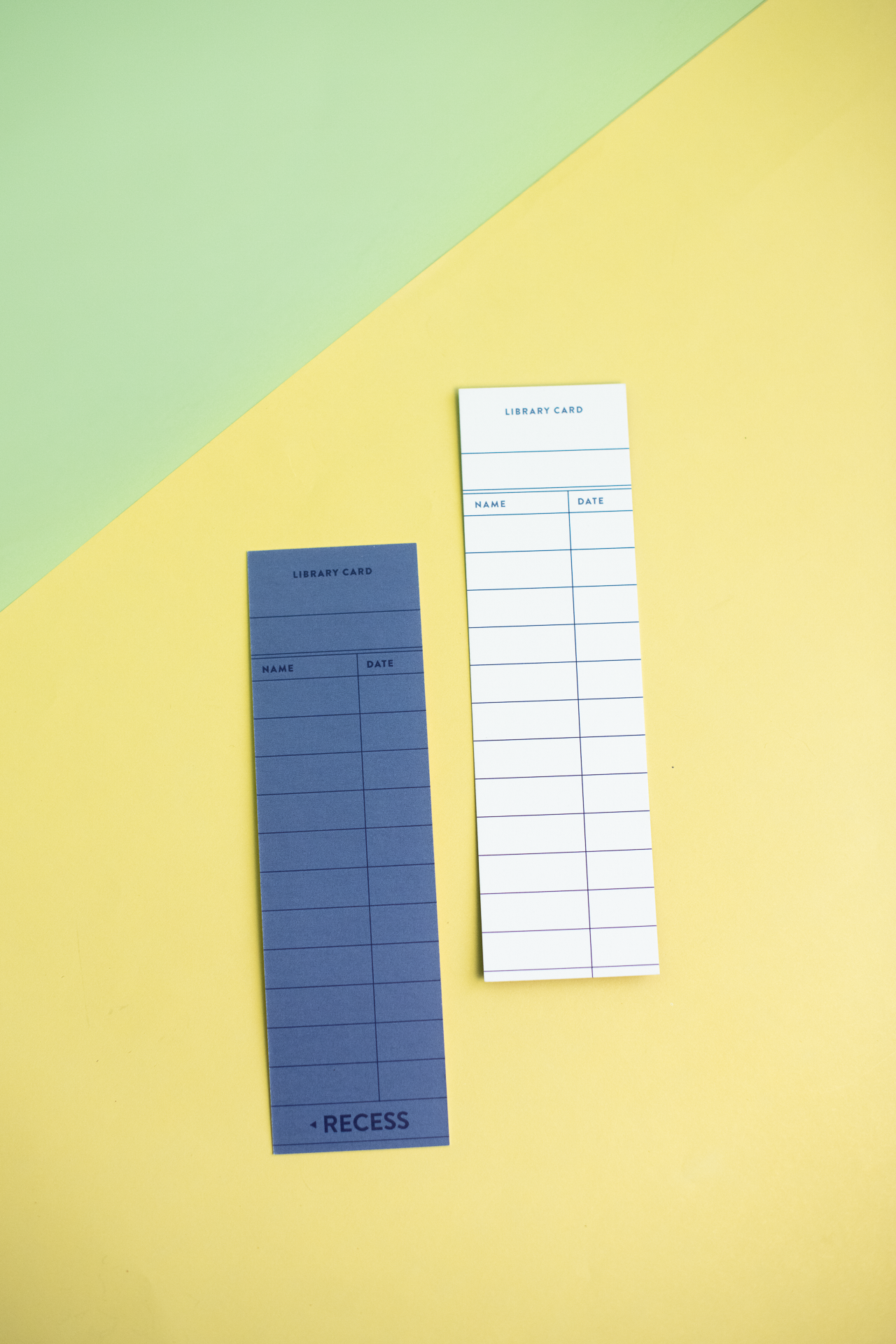 Bookmark : Library Card