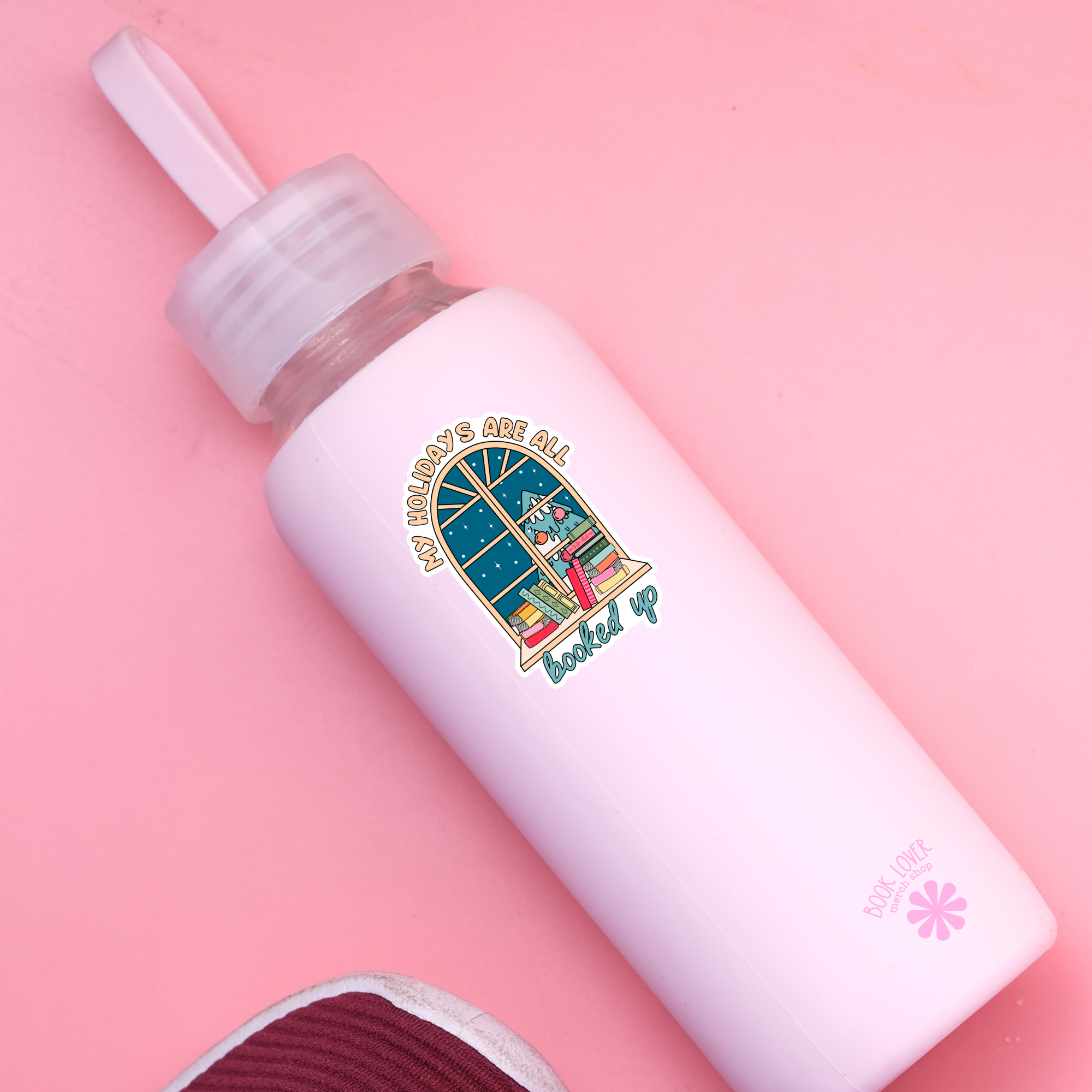 My Holidays are All booked Up Stickers / Bookish Stickers