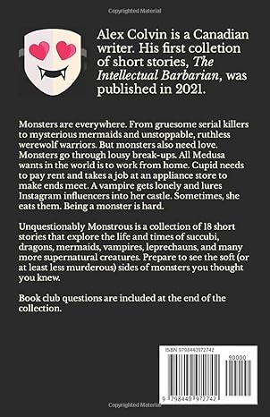 Unquestionably Monstrous - Tales of Monsters, Madness, & Romance