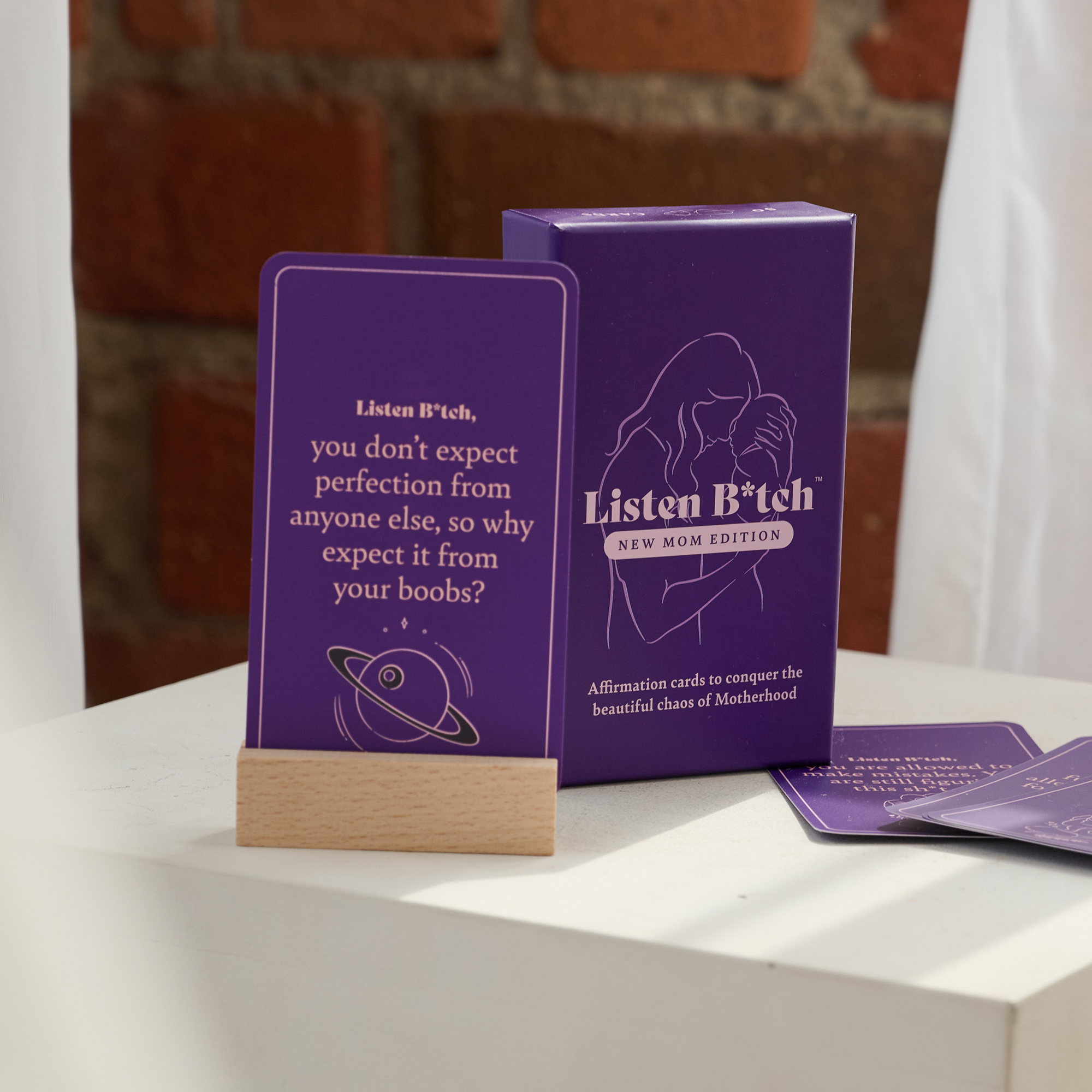 New Mom Edition | Listen Bitch Affirmation Cards