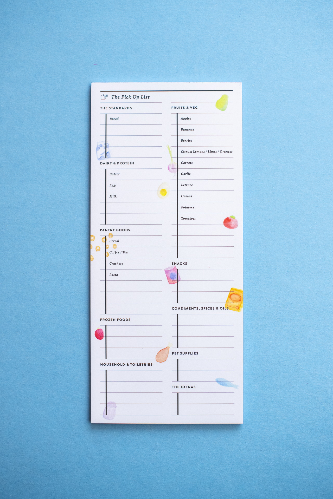 Recess : Pick Up List Pad