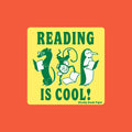 Reading is Cool – Matte Vinyl Sticker