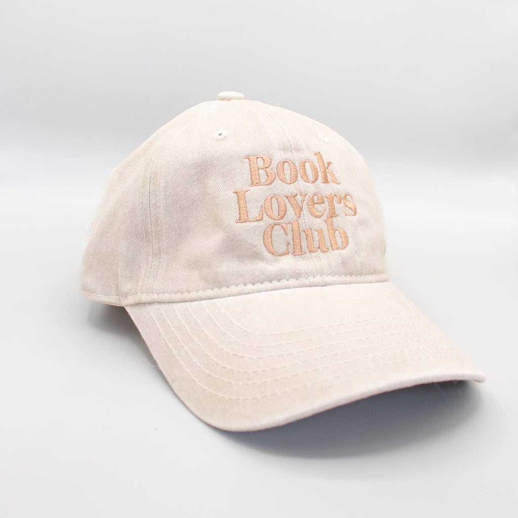 Book Lovers Club Embroidered Hat