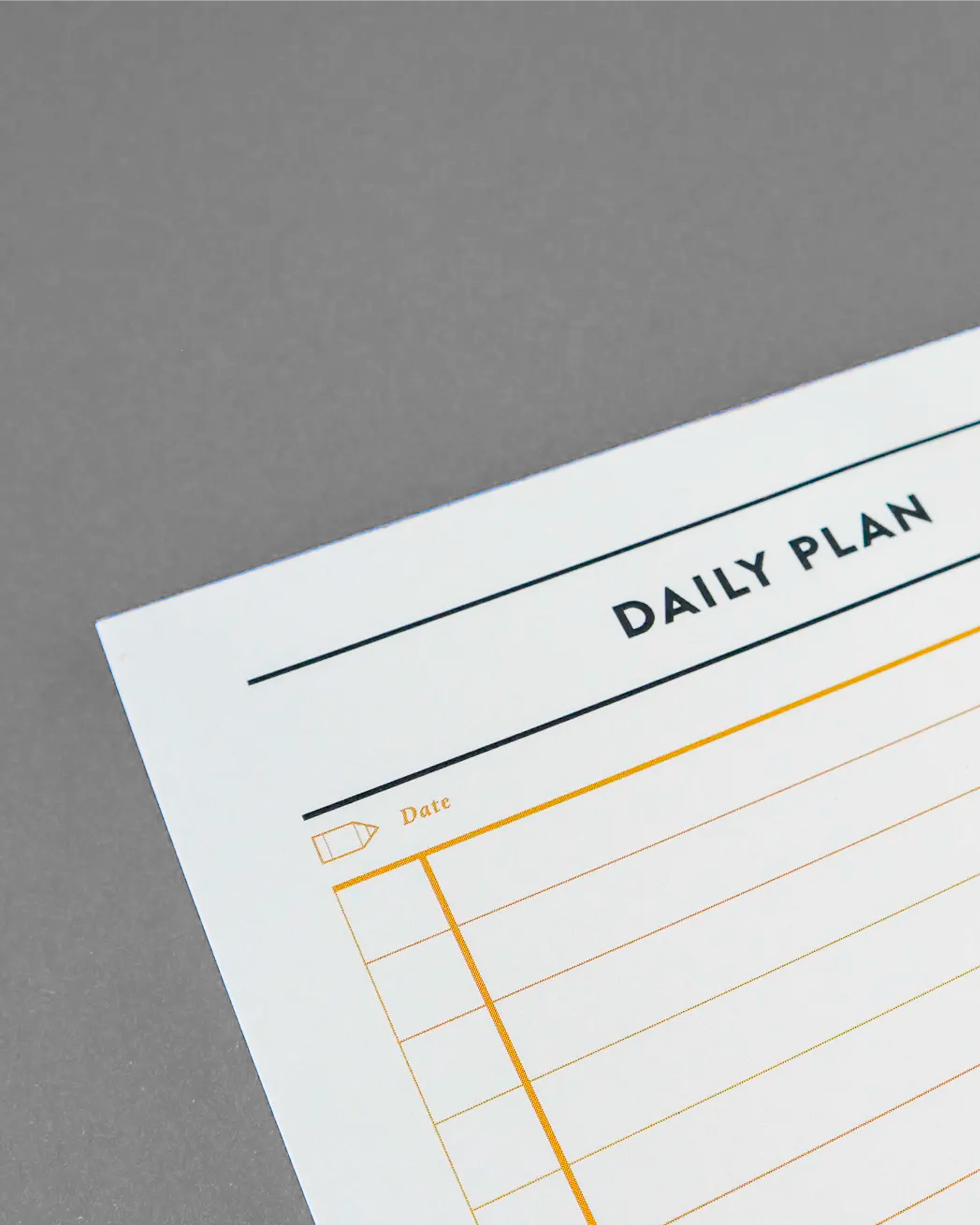 Daily Plan Pad