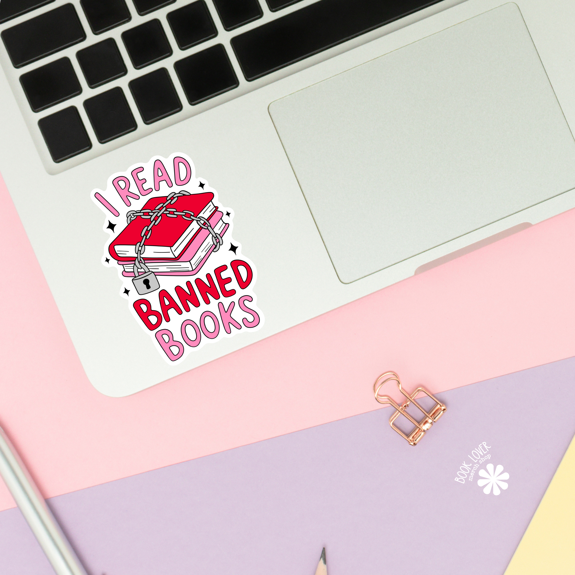 I Read Banned Books Stickers / Bookish Stickers / Book Lover