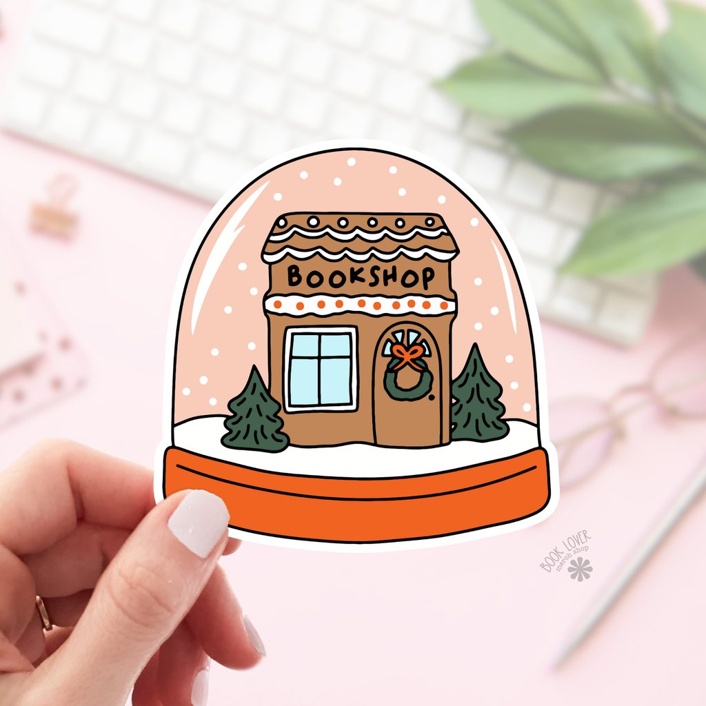 Winter Bookshop Stickers / Bookish Stickers / Book Lover