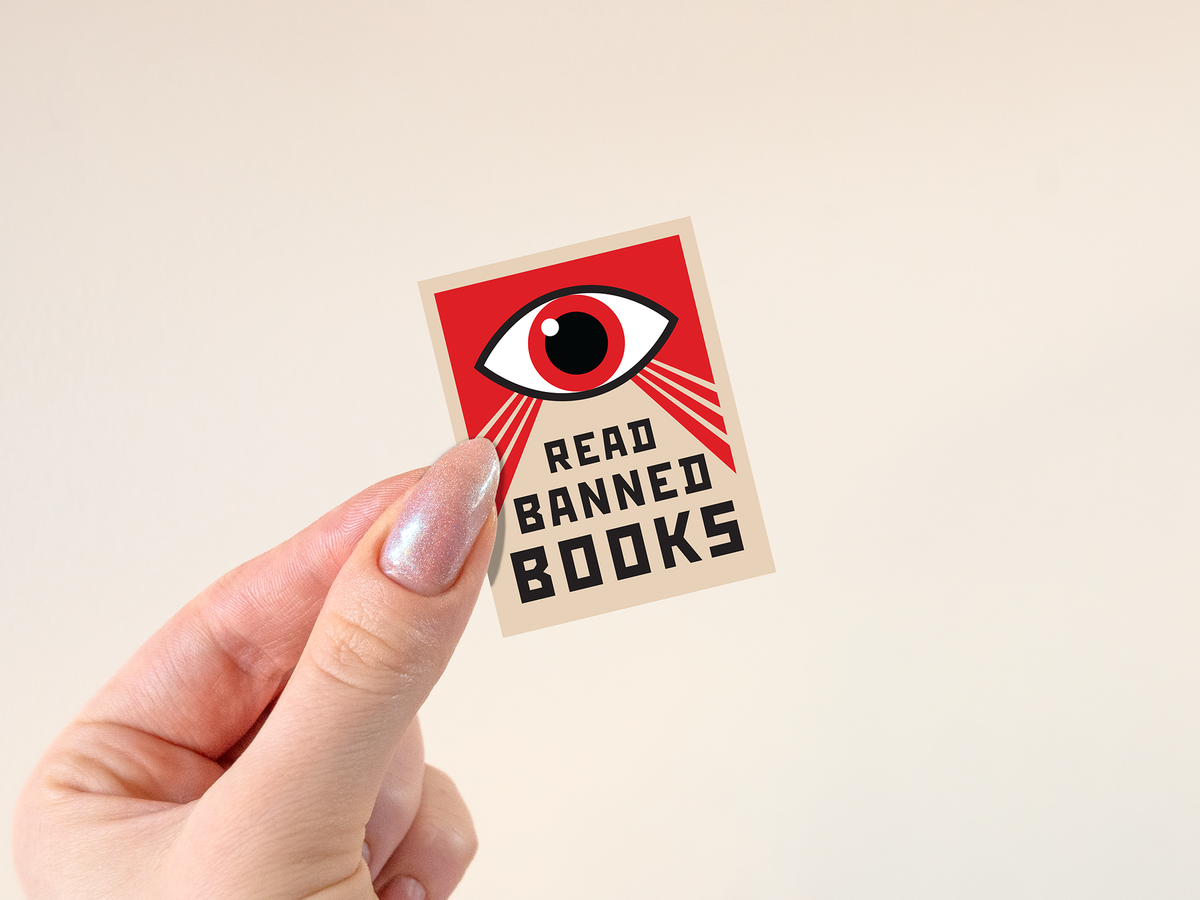 Read Banned Books Sticker