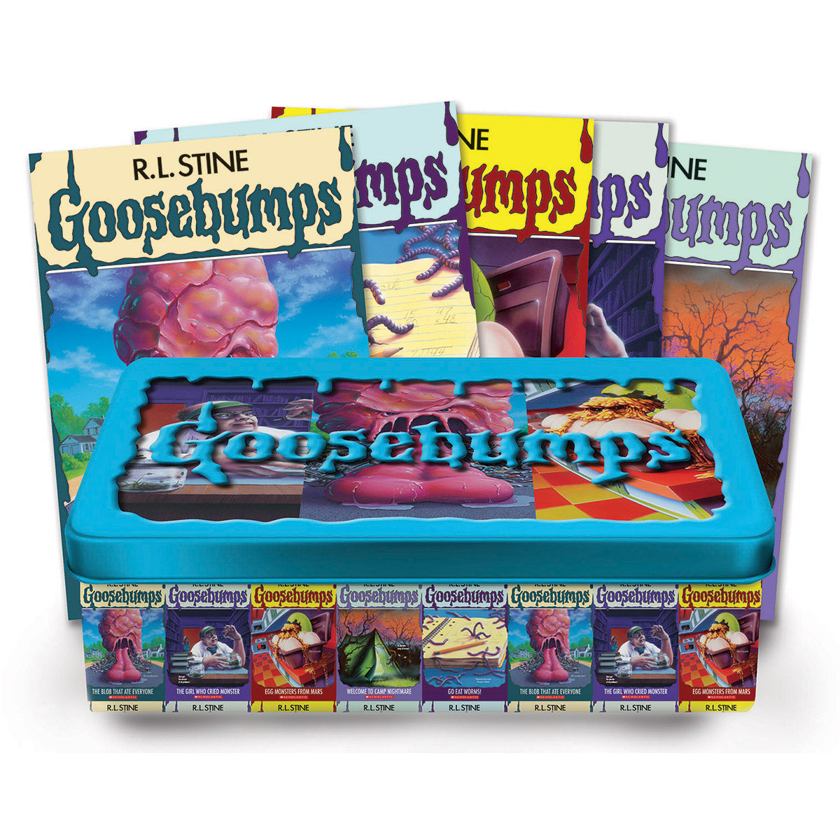Goosebumps Retro Terror Set: (Limited Edition Tin)