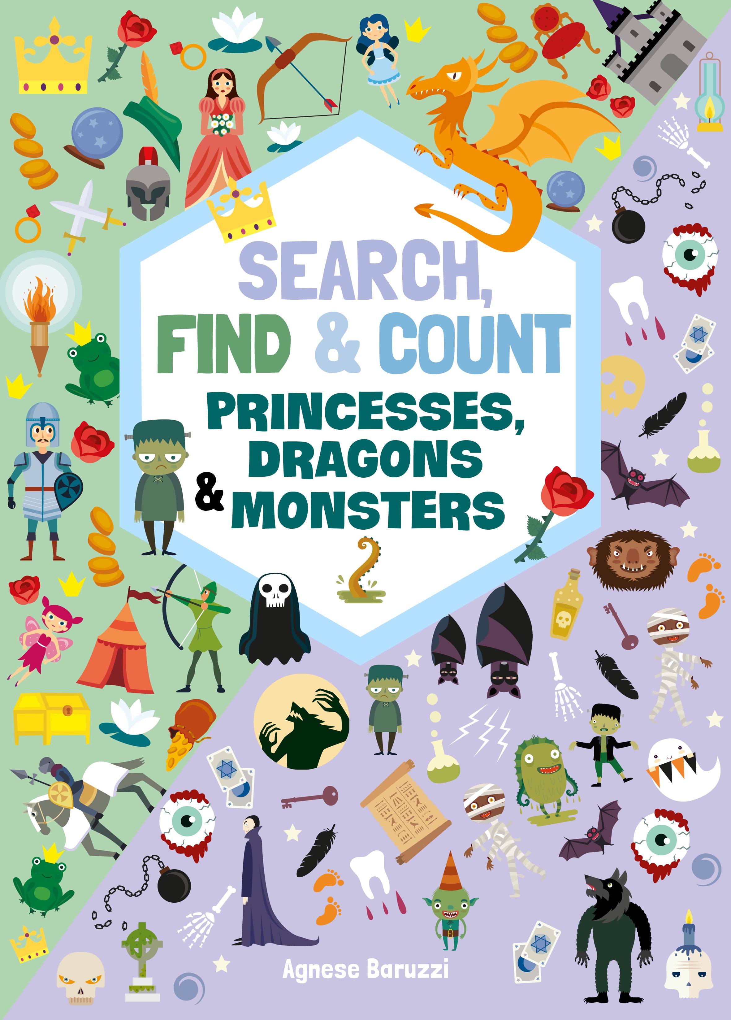 Search, Find &amp; Count: Princesses, Dragons &amp; Monsters