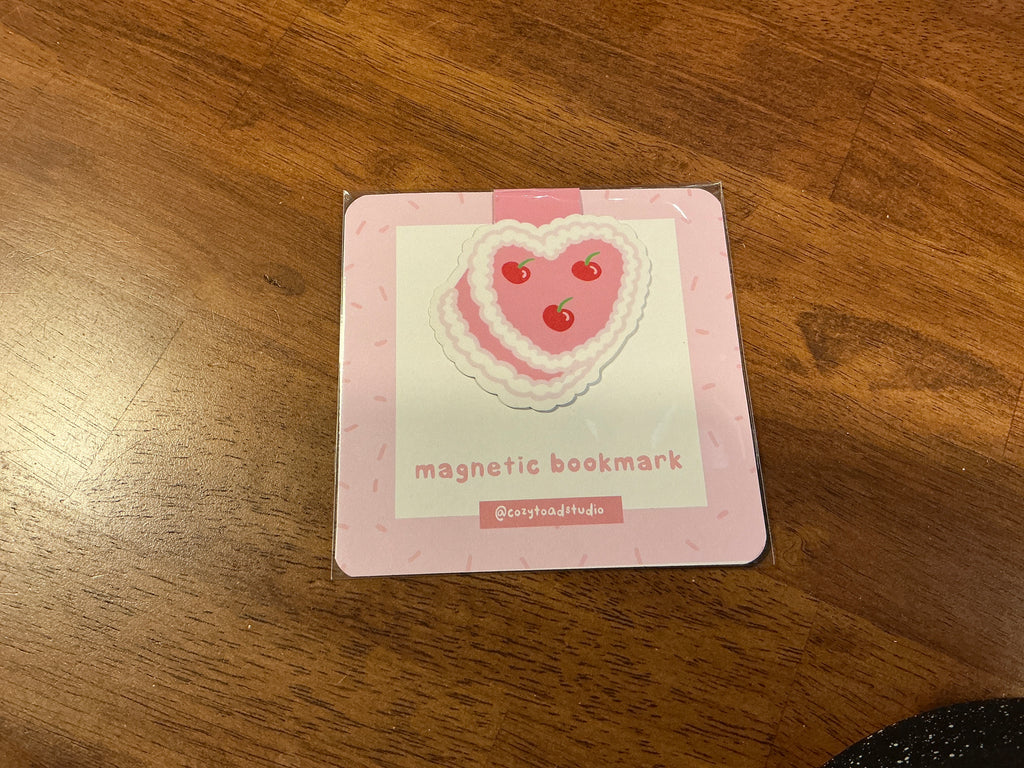 Cozy Toad Studio Magnetic Bookmark