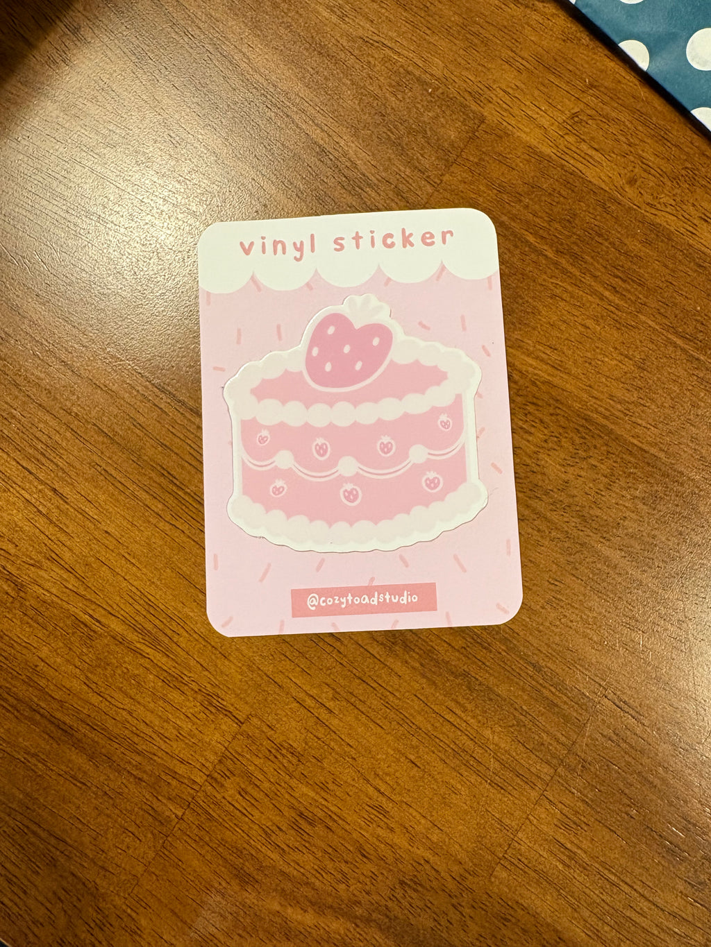 Cozy Toad Studio Vinyl Stickers (Singles)