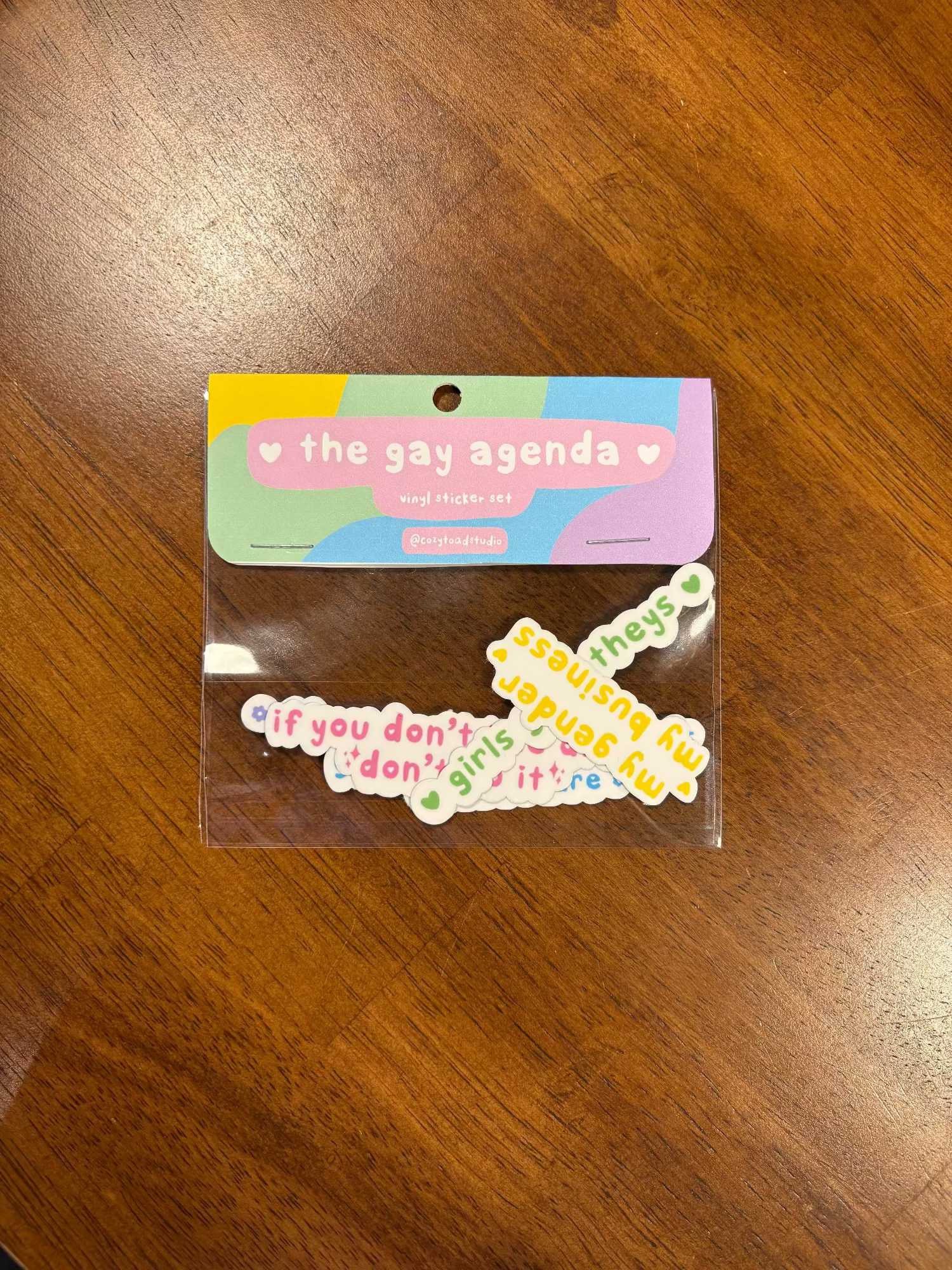 Cozy Toad Studio Vinyl Sticker Sets