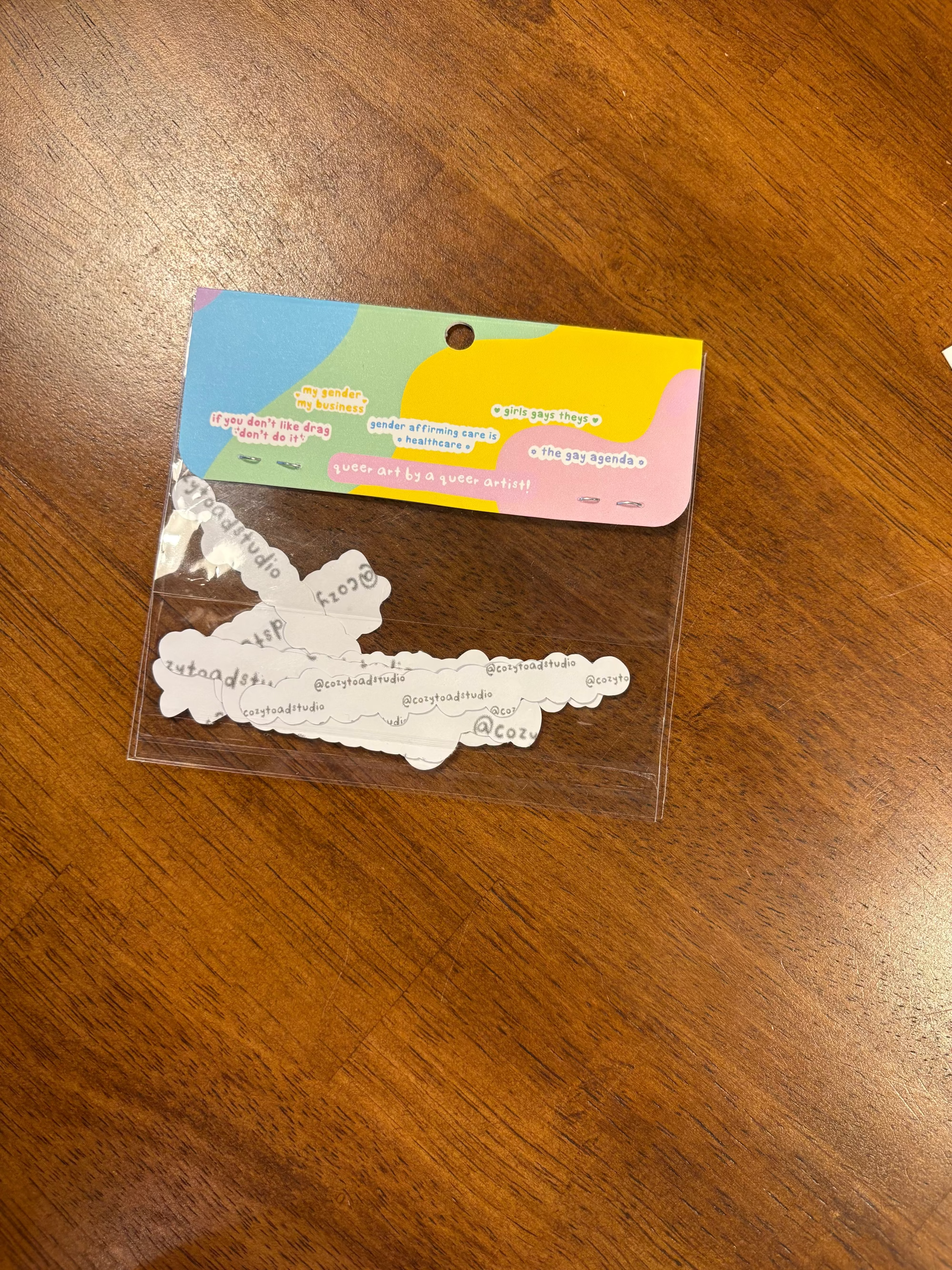 Cozy Toad Studio Vinyl Sticker Sets