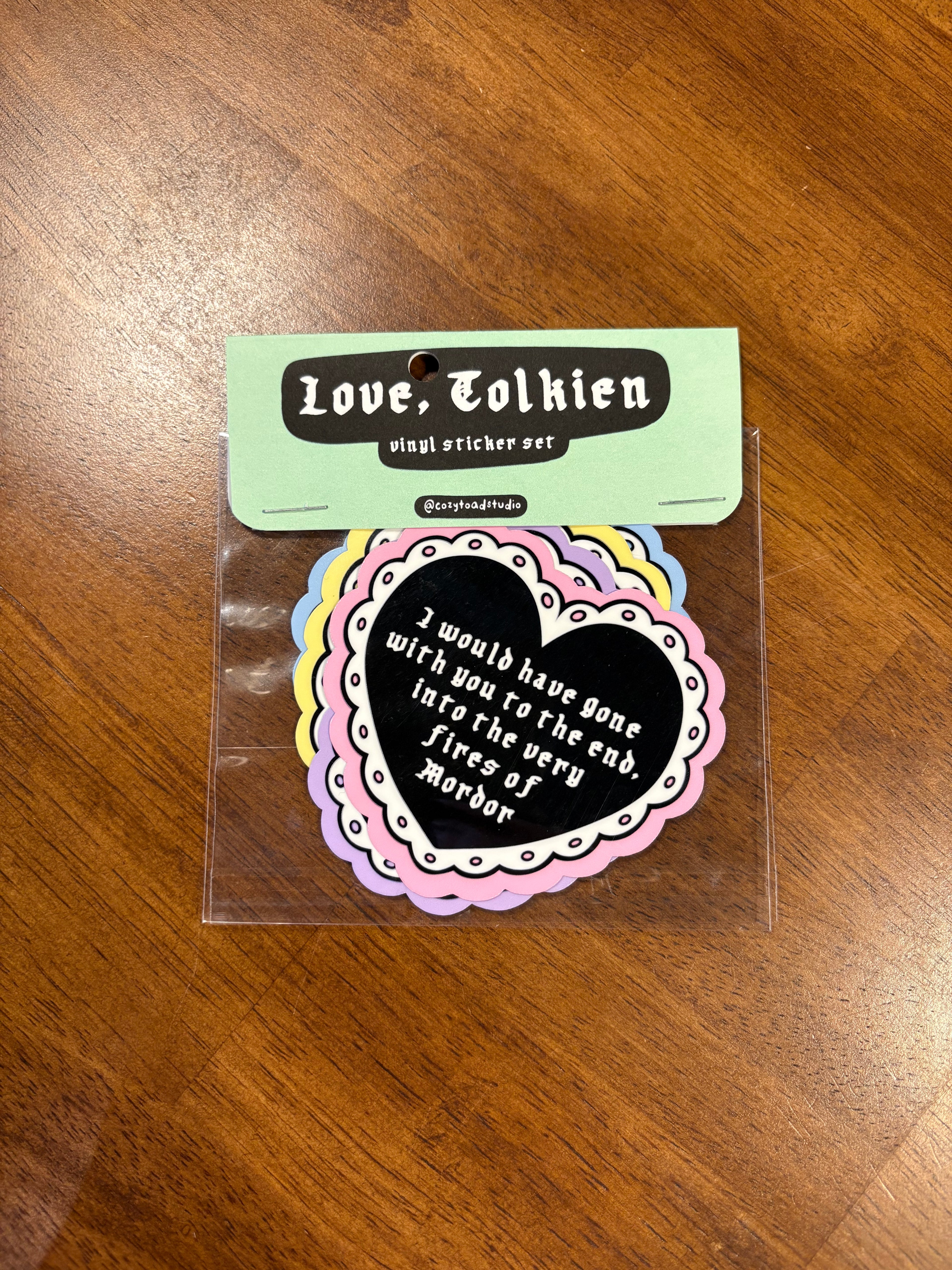 Cozy Toad Studio Vinyl Sticker Sets