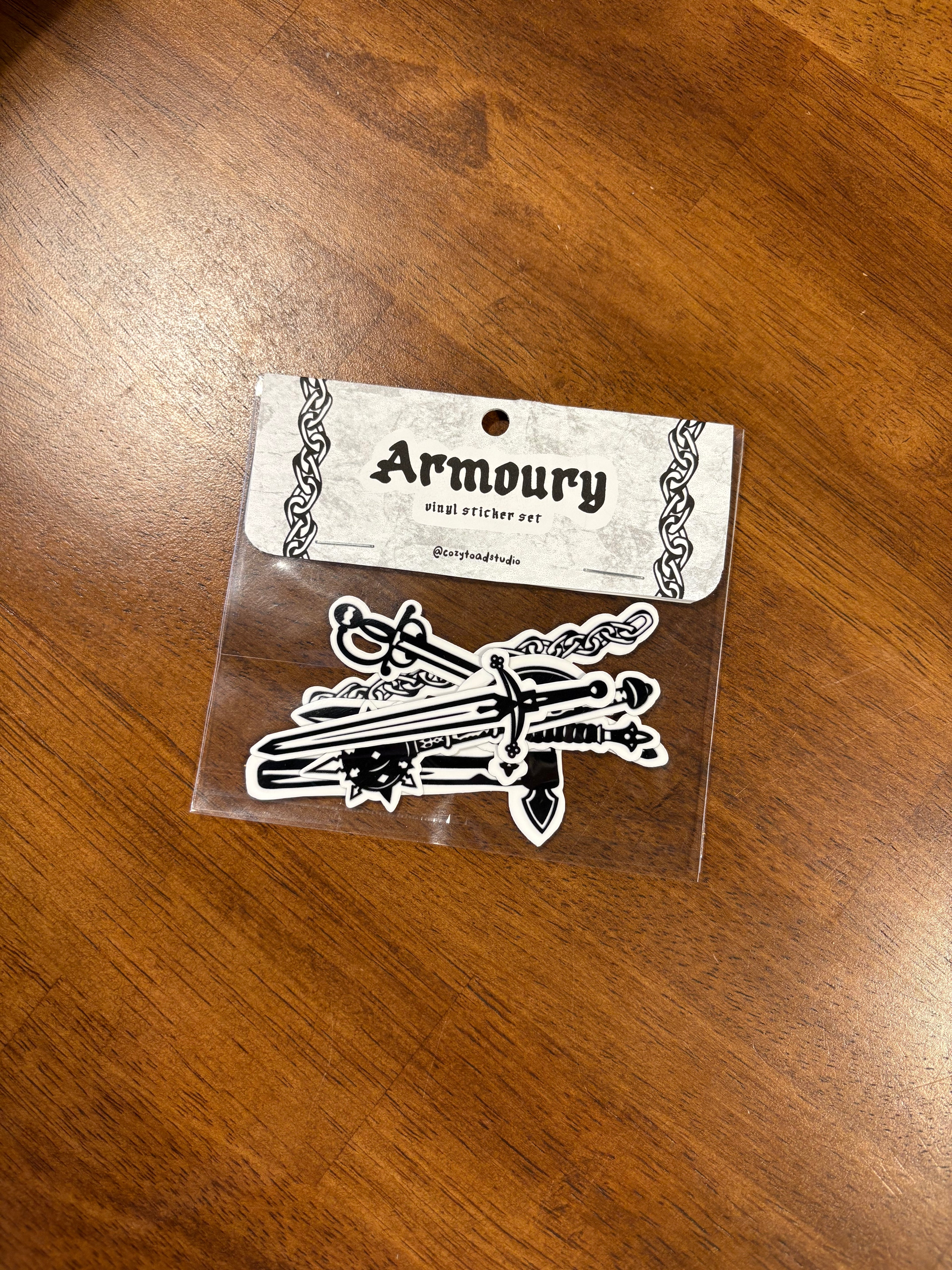 Cozy Toad Studio Vinyl Sticker Sets