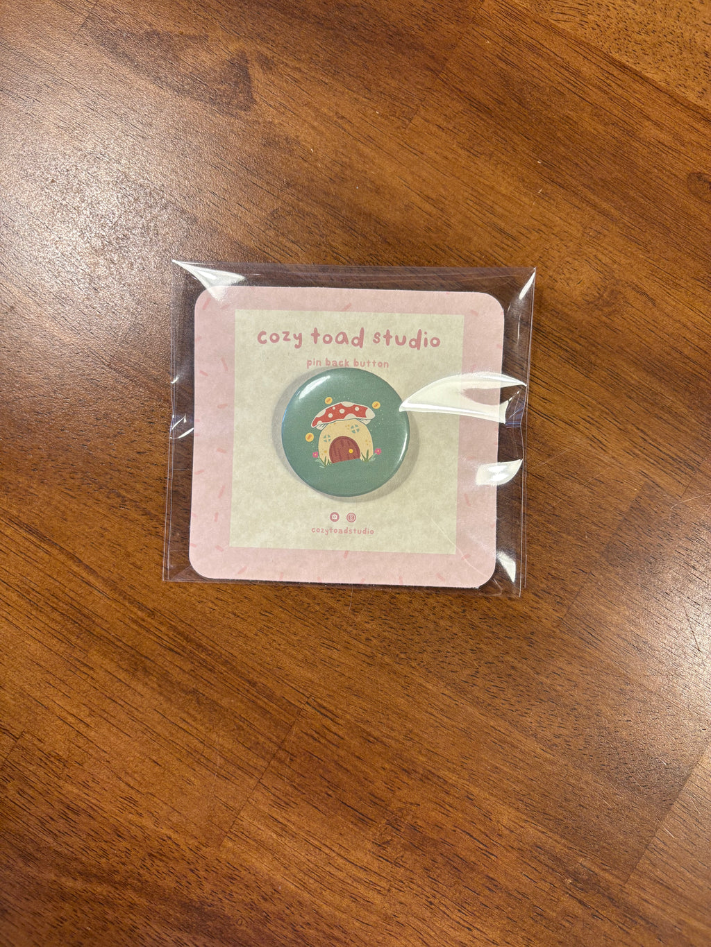 Cozy Toad Studio Buttons