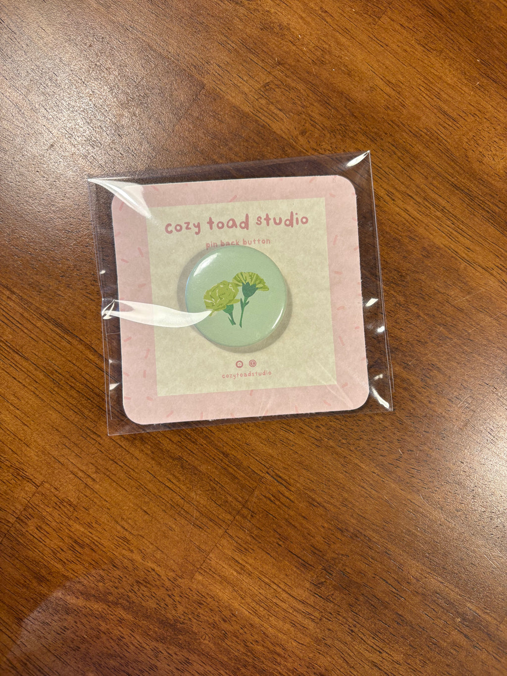Cozy Toad Studio Buttons