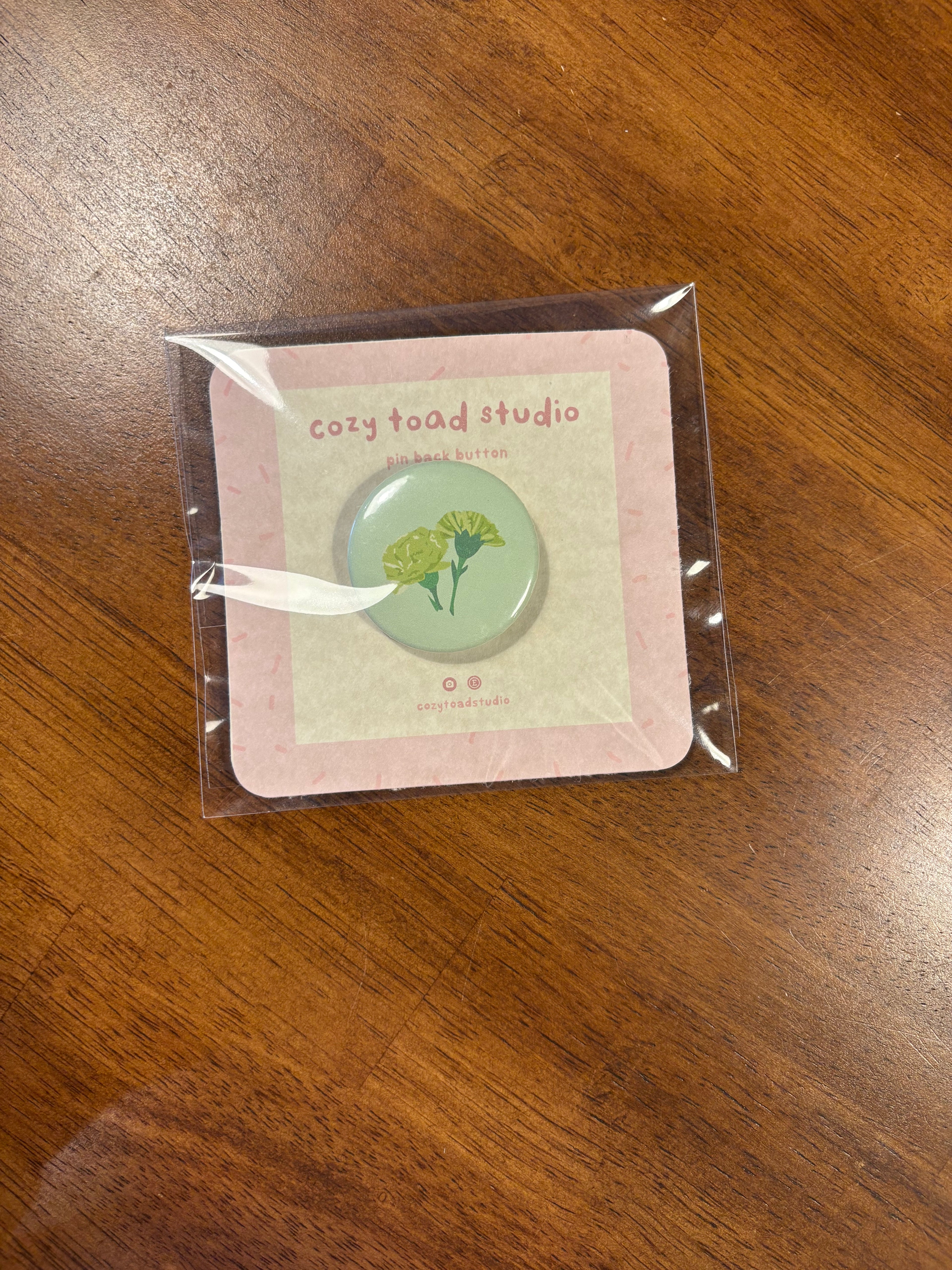 Cozy Toad Studio Buttons