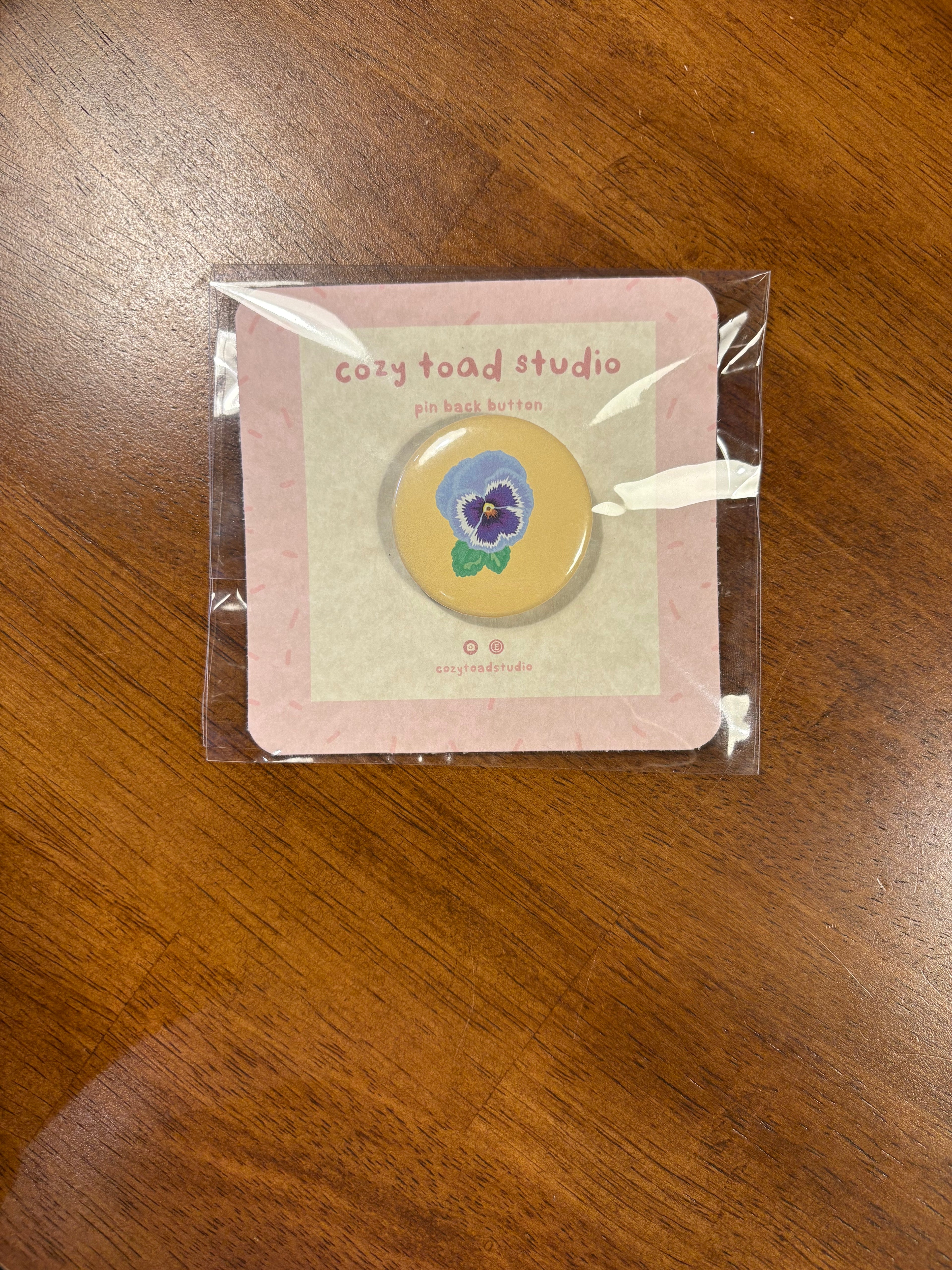 Cozy Toad Studio Buttons