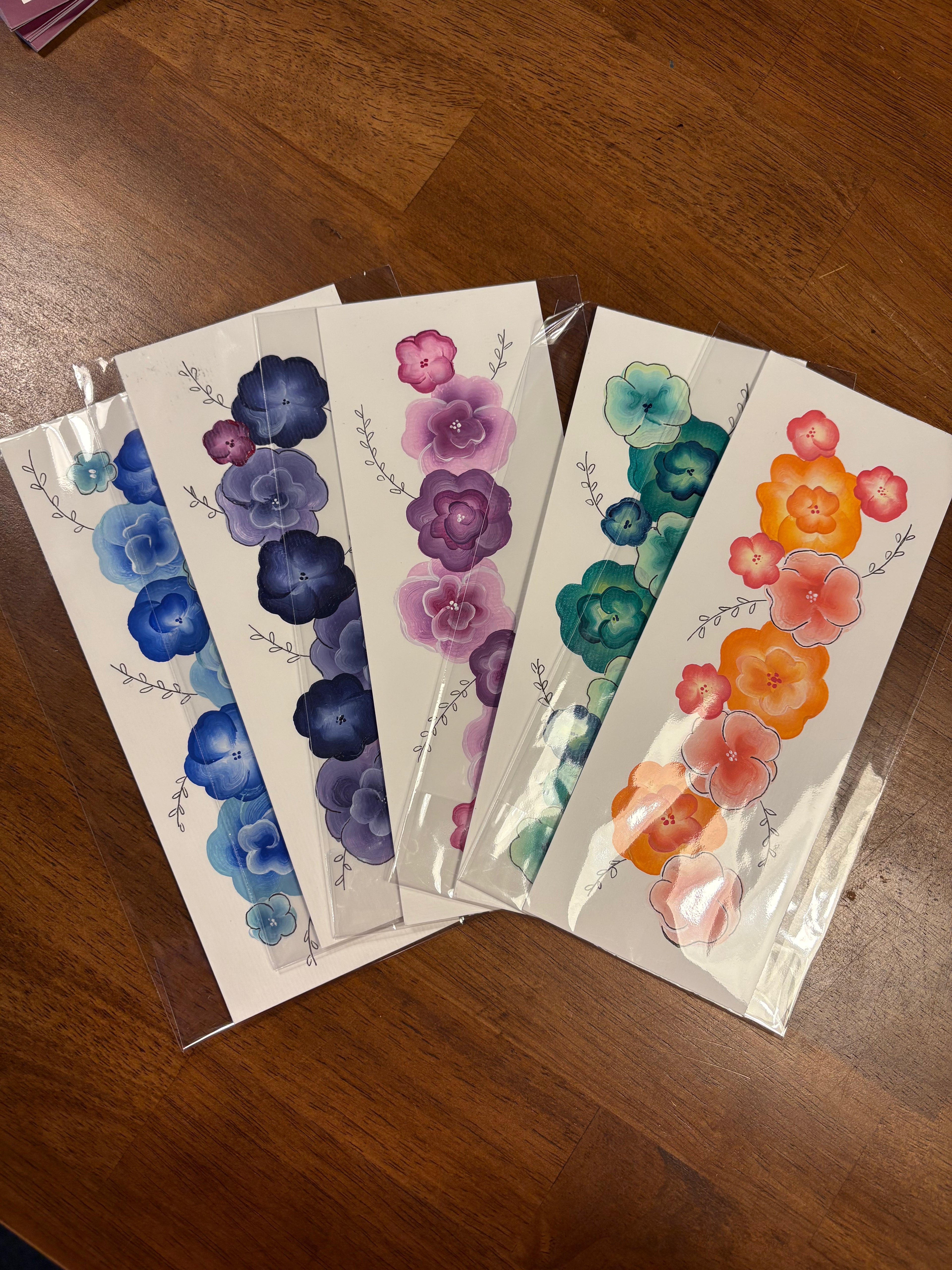Handpainted Bookmarks