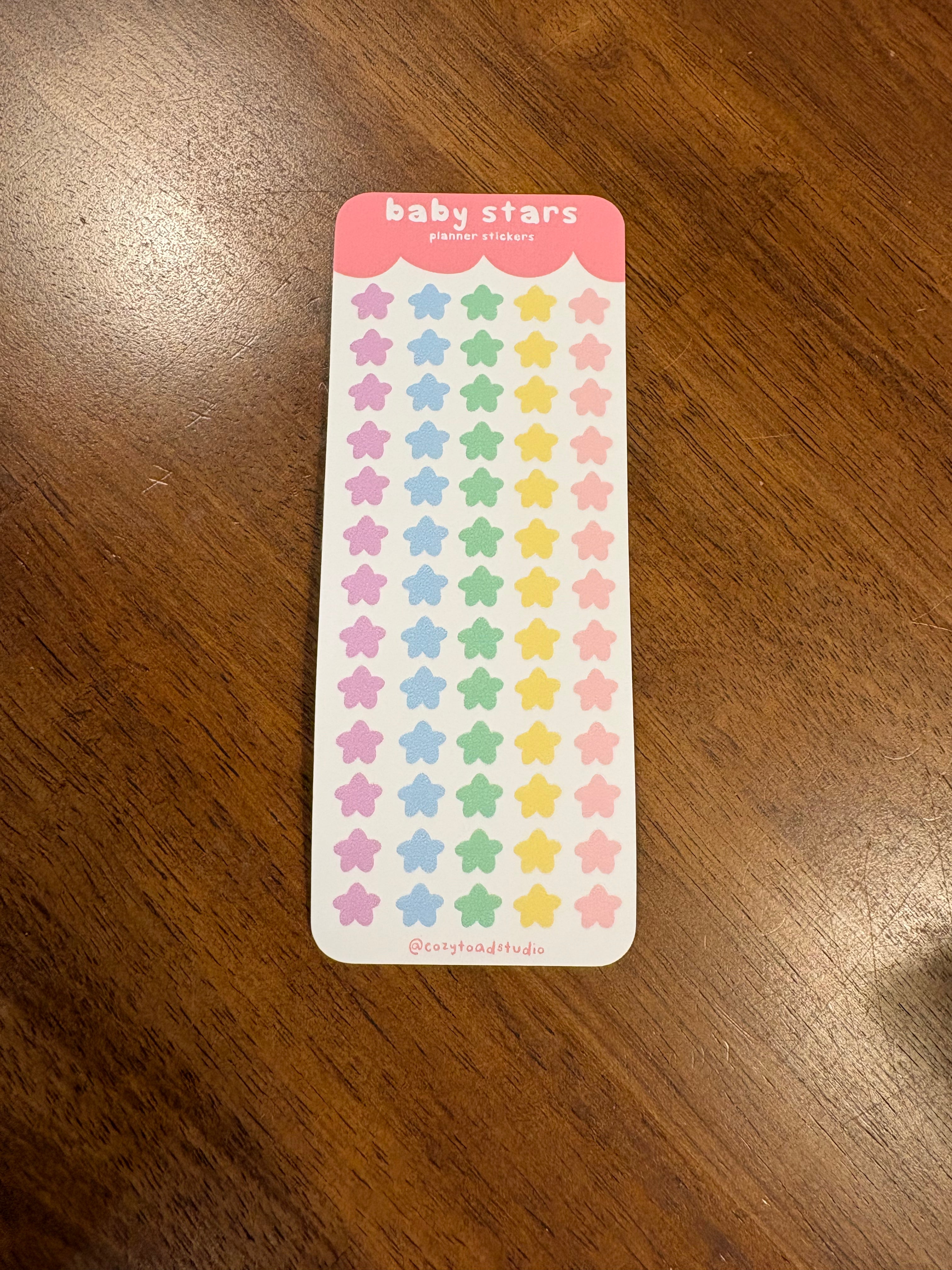 Cozy Toad Planner Stickers