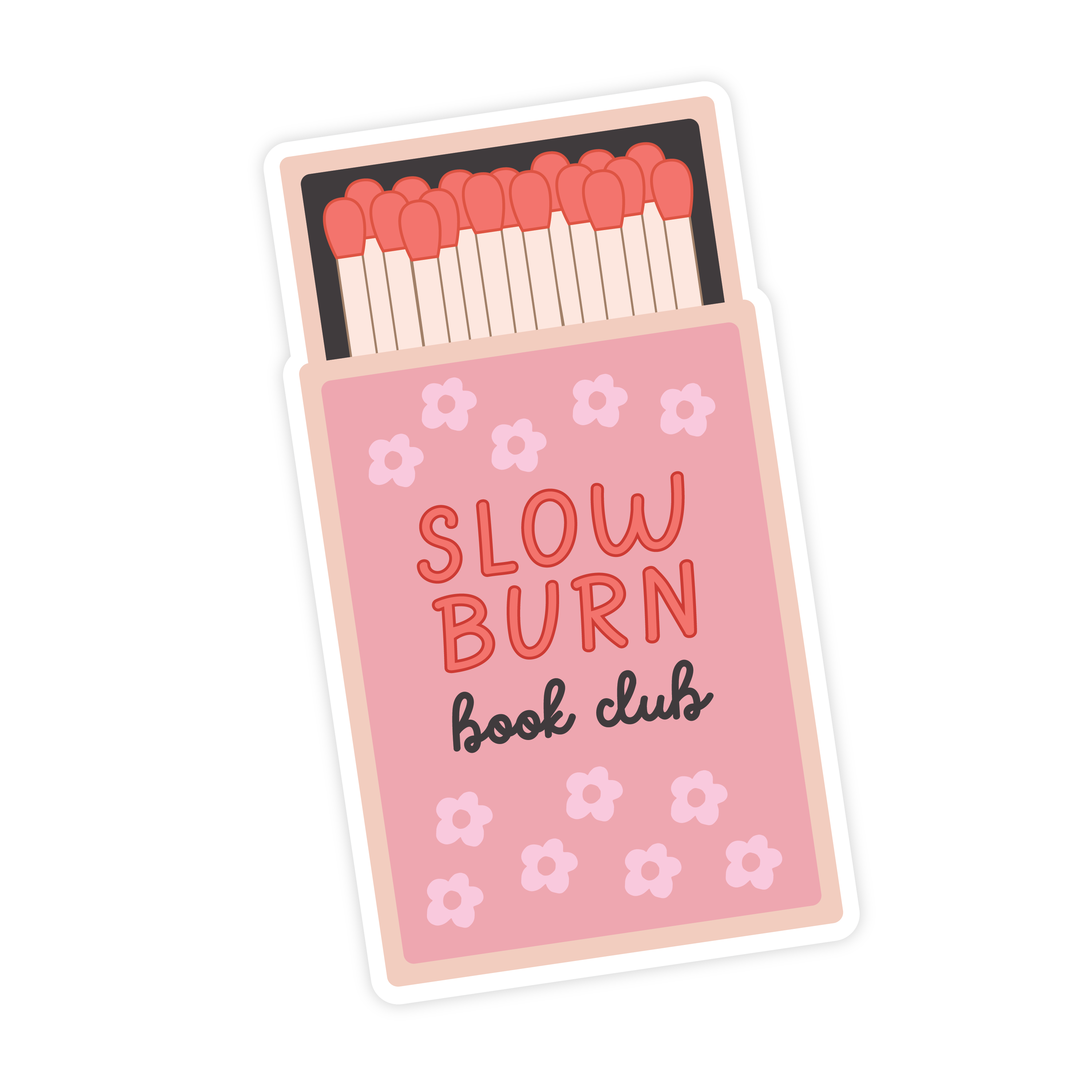 Slow Burn Book  STICKER