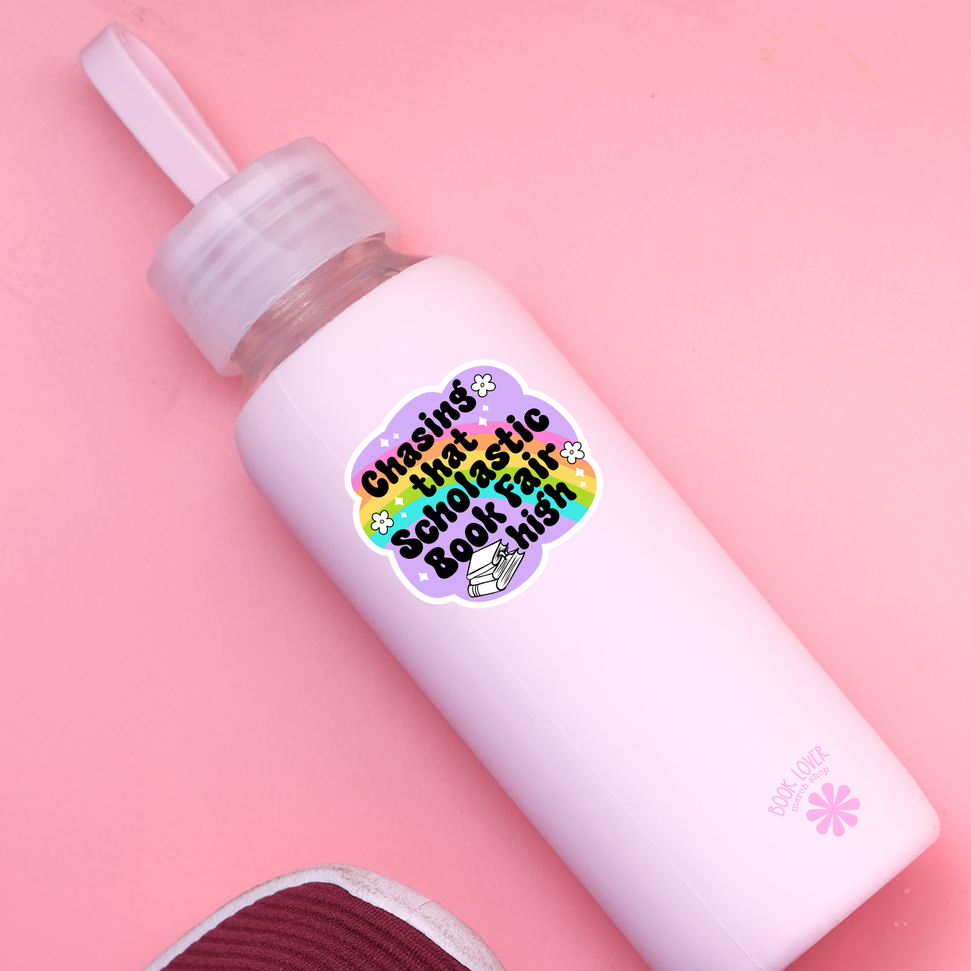 Chasing That Scholastic Book Fair High Stickers / Bookish