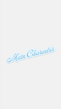 Main Character - Sticker