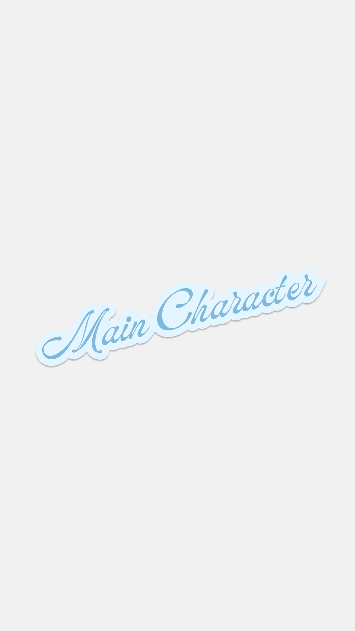 Main Character - Sticker