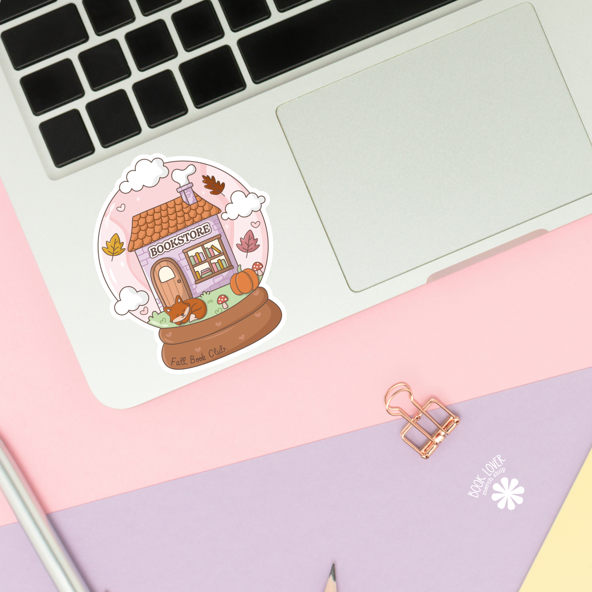 Fall Book Club Bookstore Stickers / Bookish Stickers