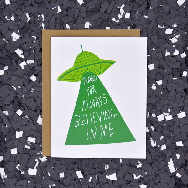 UFO - Thank You Card