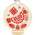 Cardinal Complete Embroidery Kit