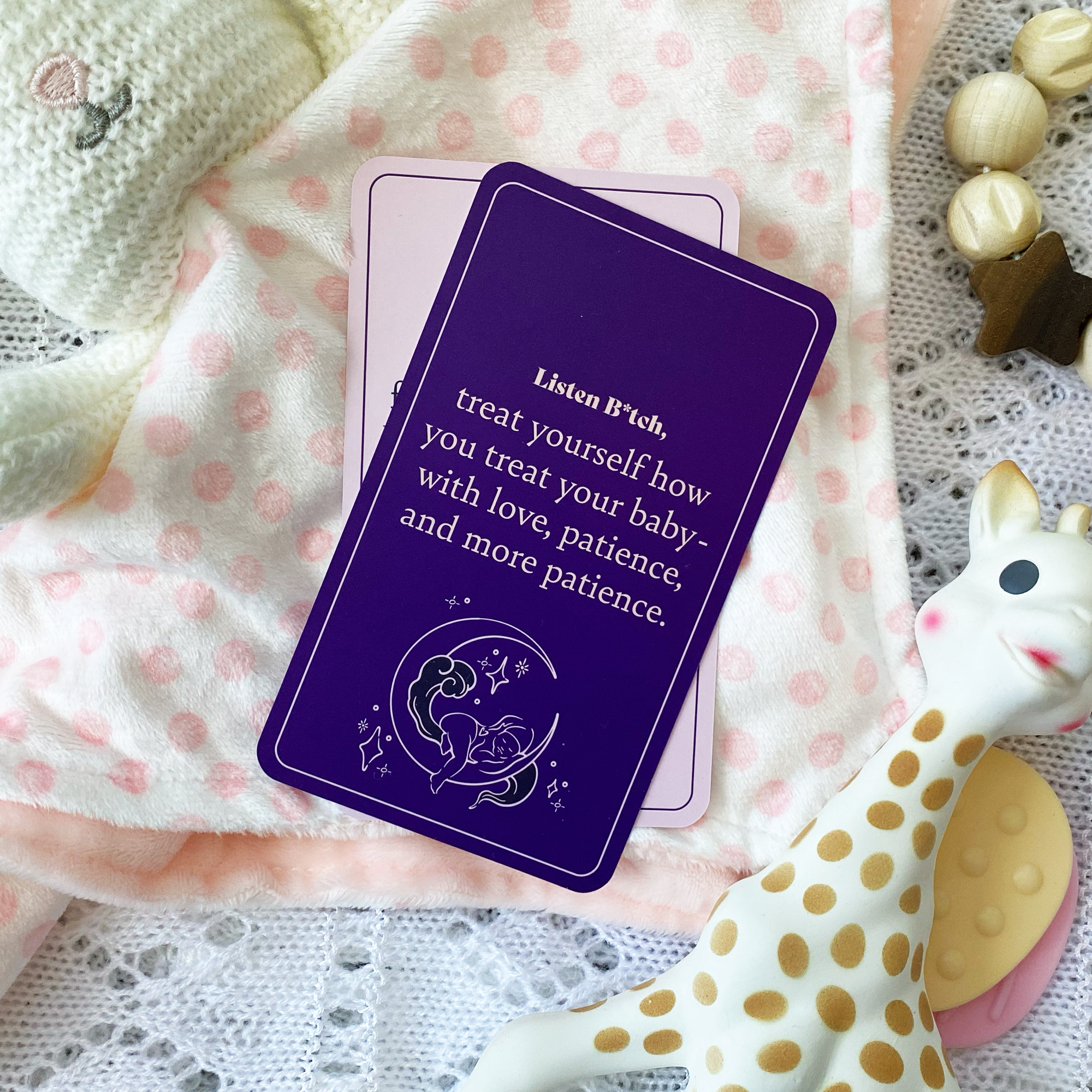 New Mom Edition | Listen Bitch Affirmation Cards