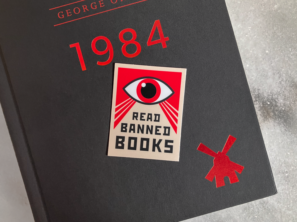 Read Banned Books Sticker