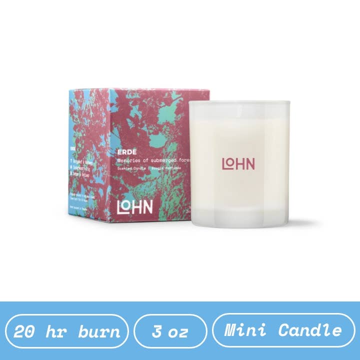 LOHN Mini Candle - ERDE Amber & Vetiver