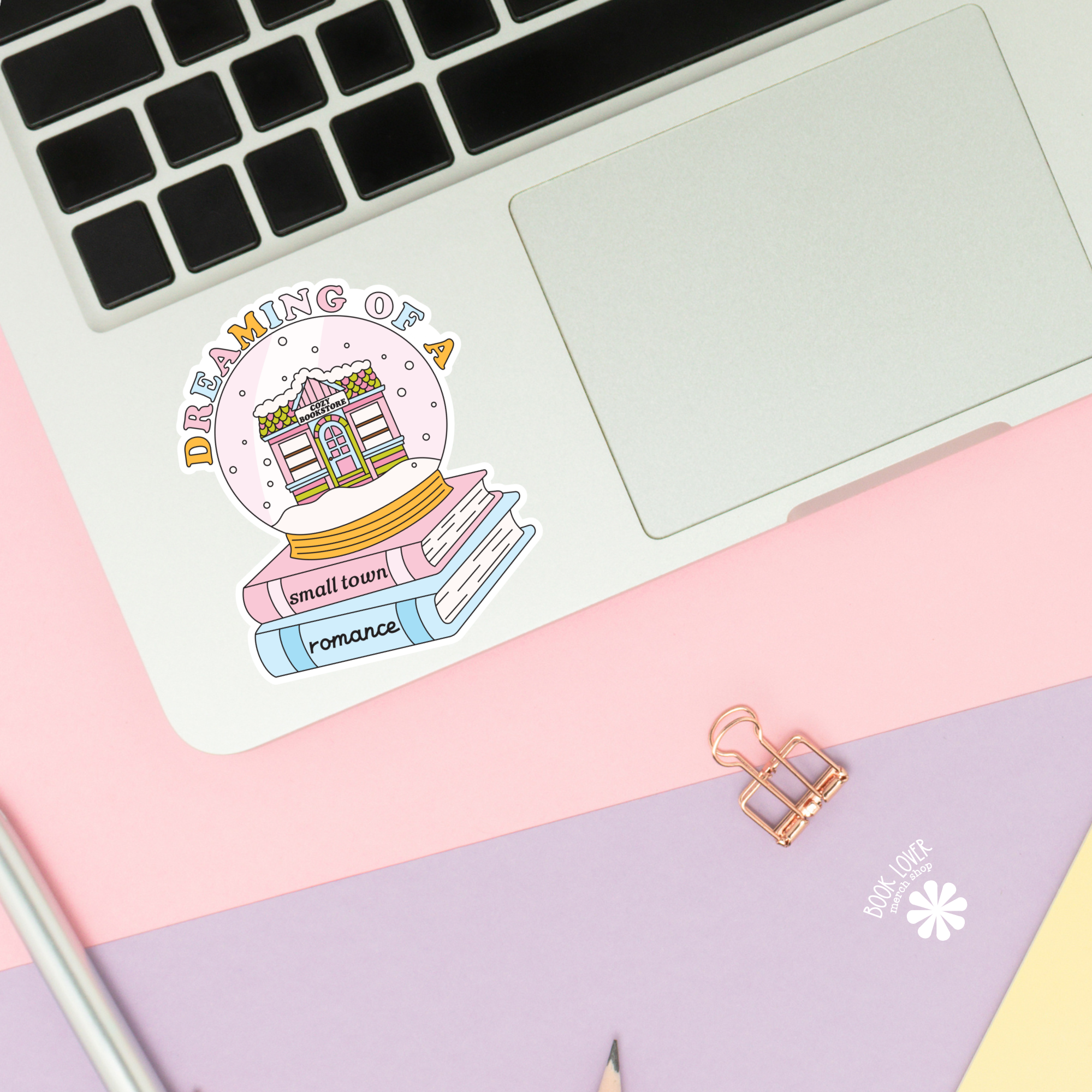 Dreaming of a Small Town Romance Stickers / Bookstore