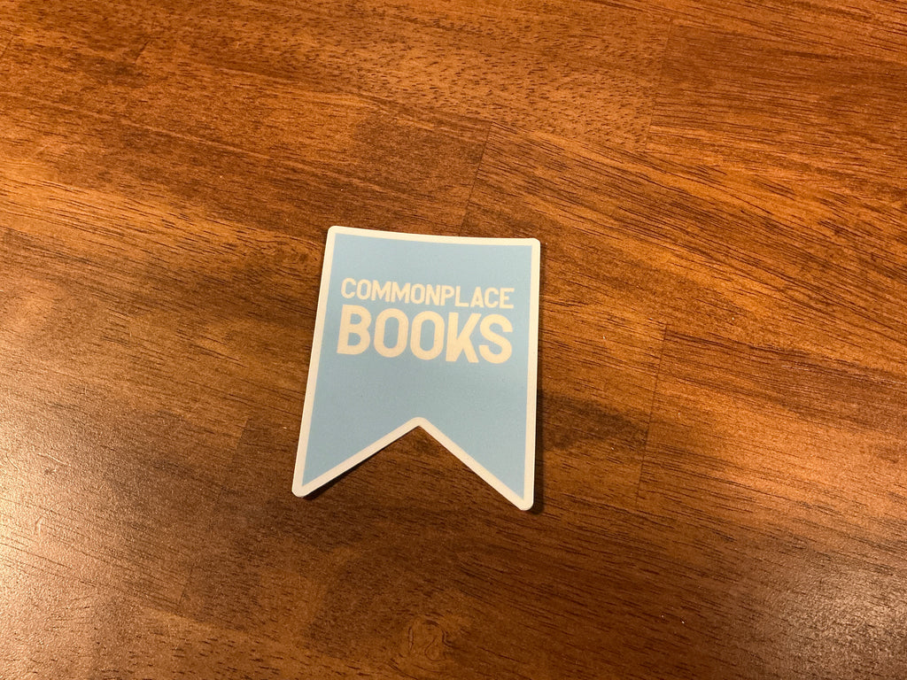 Commonplace Books Sticker