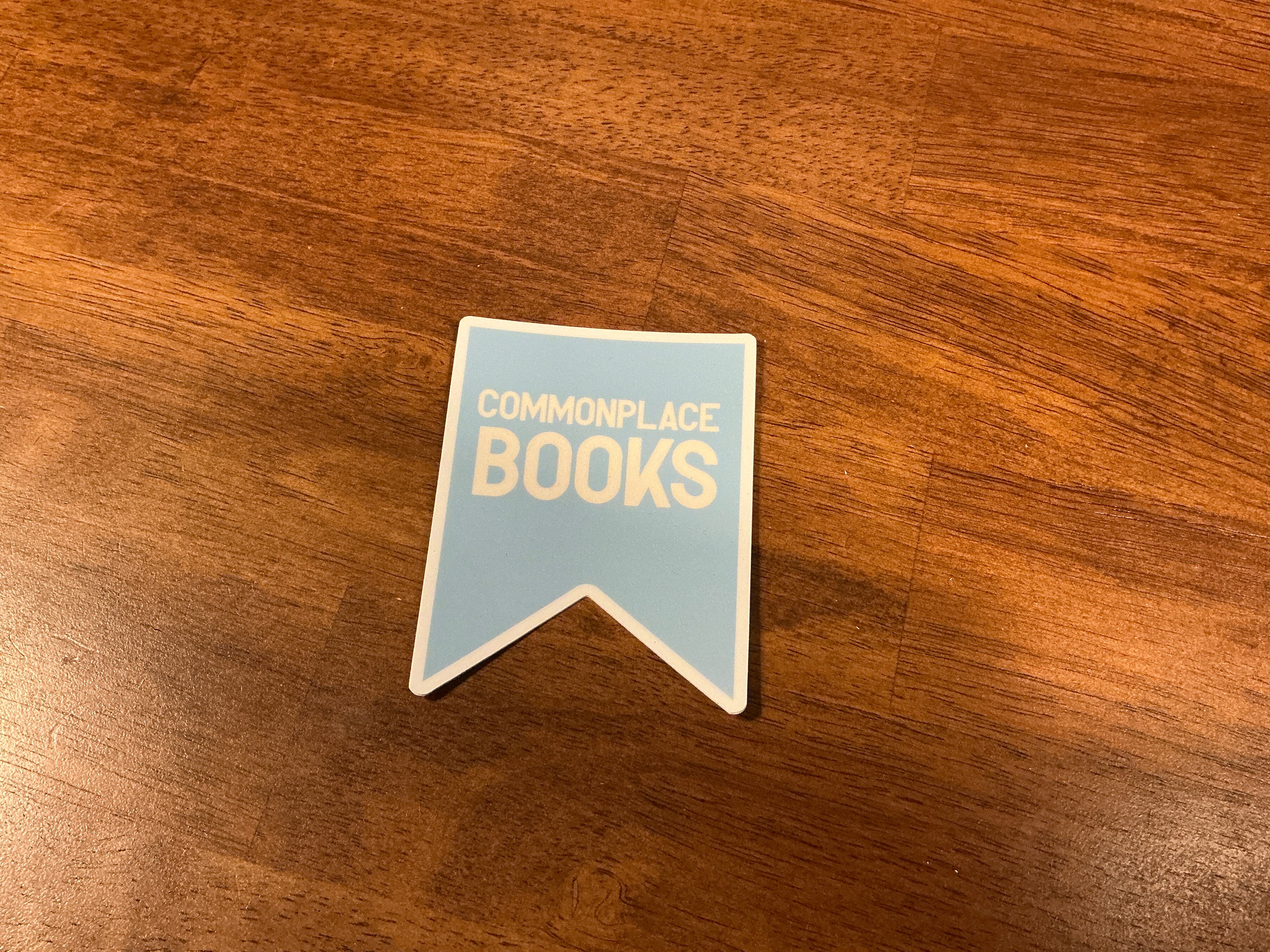 Commonplace Books Sticker